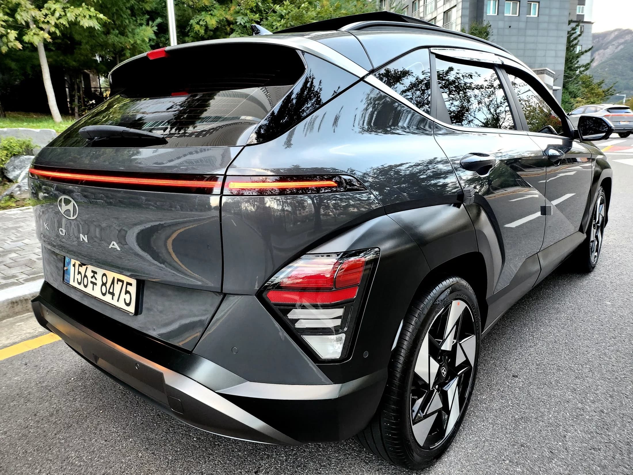 Hyundai Kona Gasoline 1.6 Turbo 2WD Inspiration, 2023 г. 50186 км. — фото 4