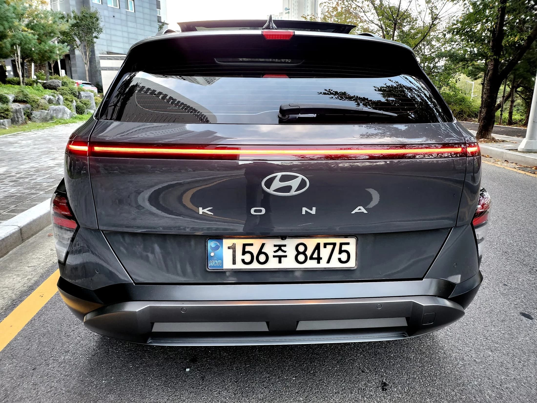 Hyundai Kona Gasoline 1.6 Turbo 2WD Inspiration, 2023 г. 50186 км. — фото 5