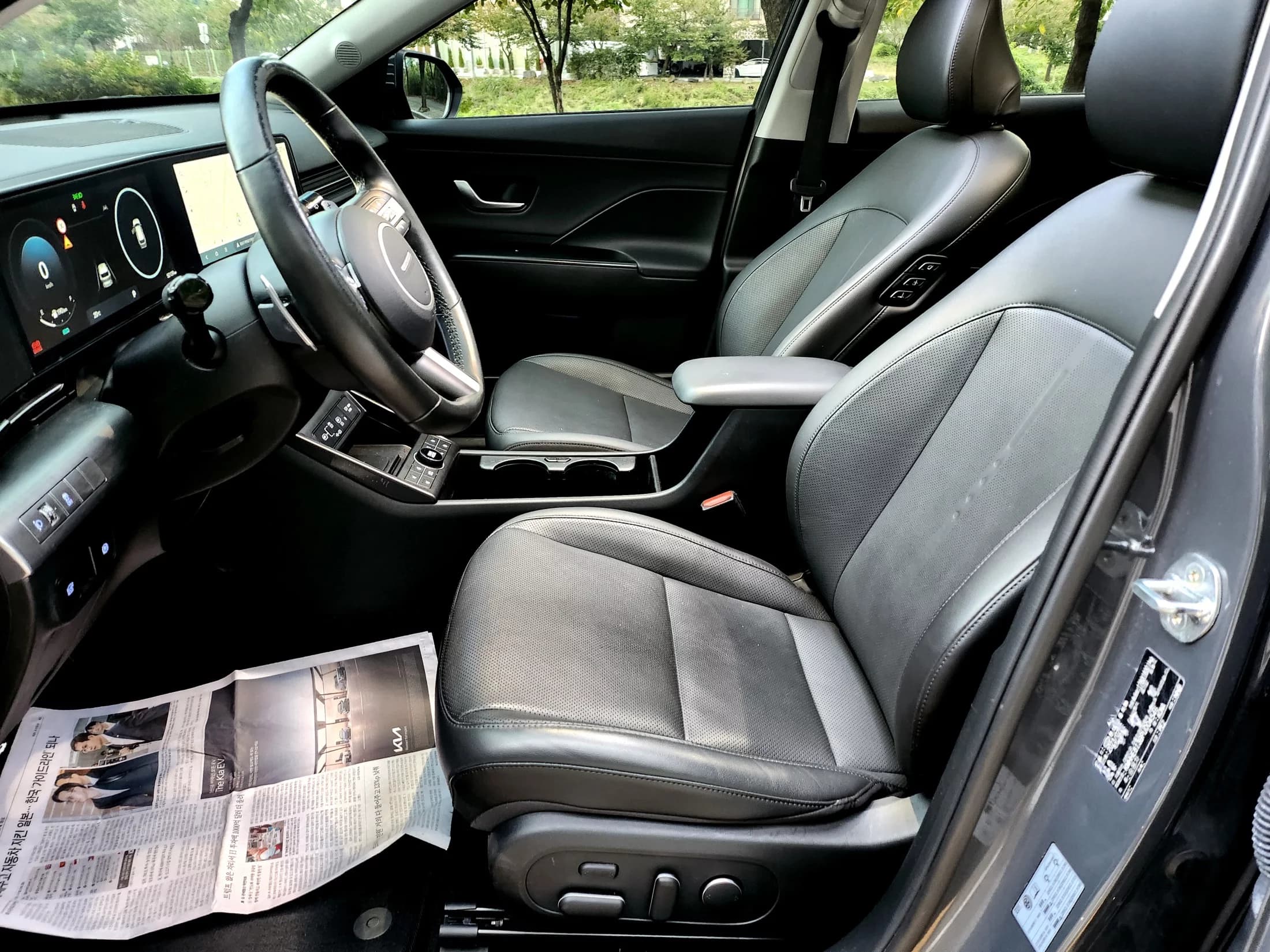 Hyundai Kona Gasoline 1.6 Turbo 2WD Inspiration, 2023 г. 50186 км. — фото 10