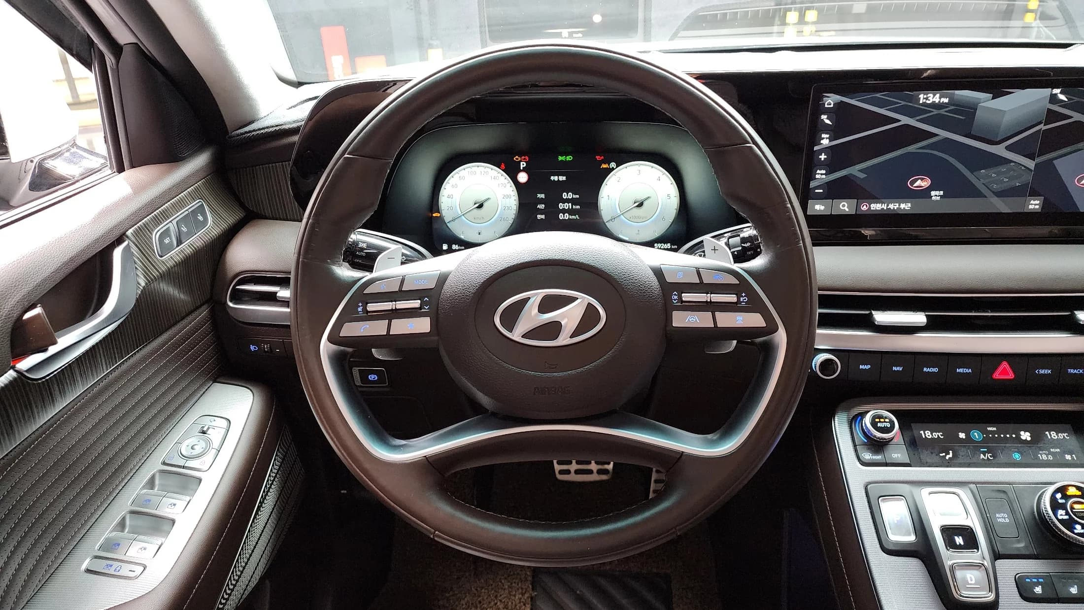 Hyundai Palisade Diesel 2.2 4WD Calligraphy, 2023 г. 59396 км. — фото 13