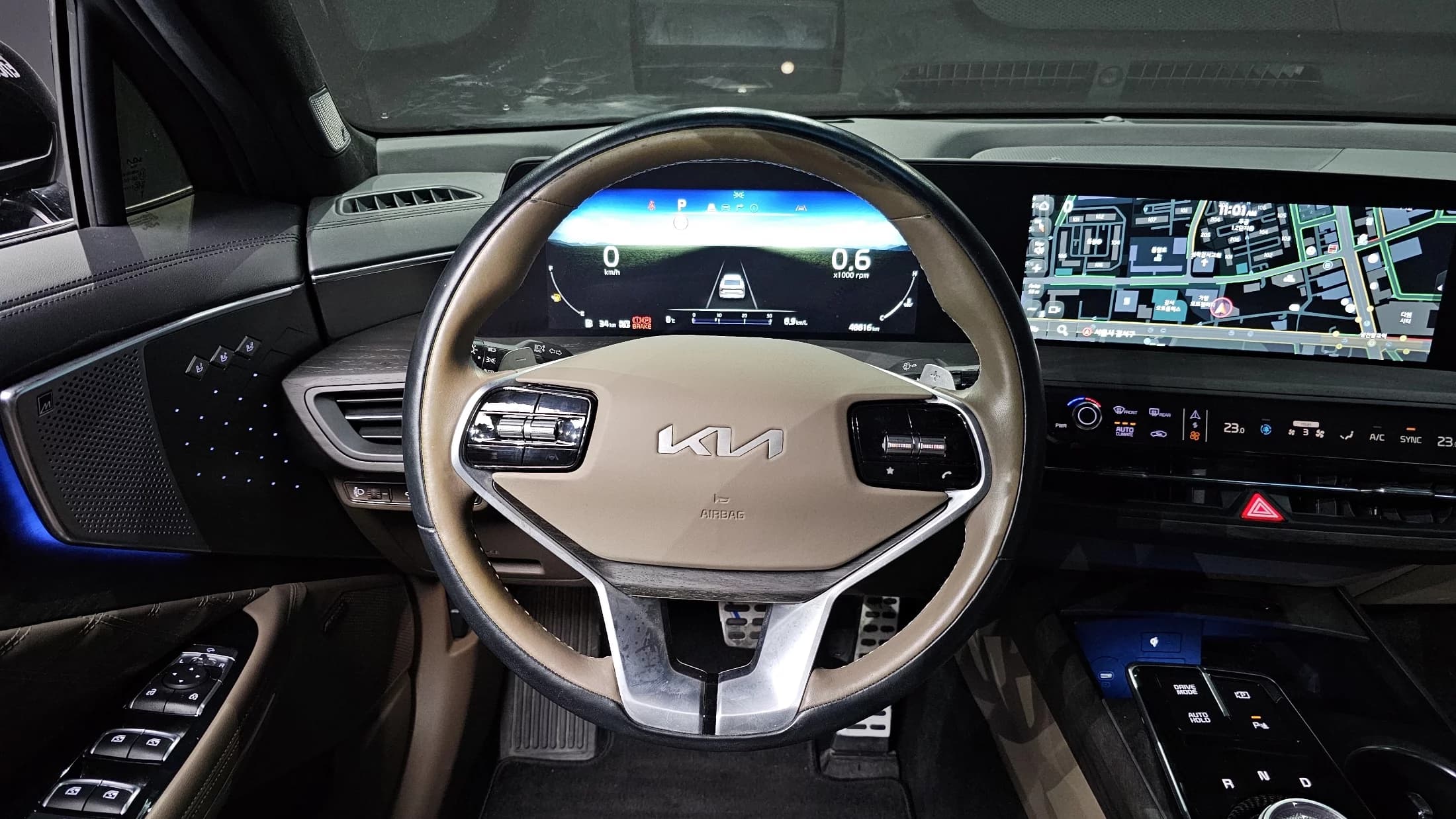 Kia K8 3.5 Gasoline 4WD Platinum, 2024 г. 48851 км. — фото 13