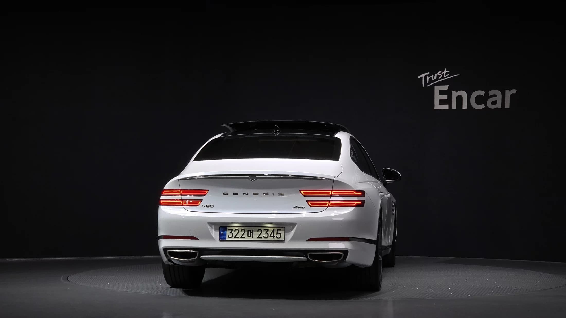 Genesis G80 Gasoline 2.5 Turbo AWD, 2021 г. 50957 км. — фото 4