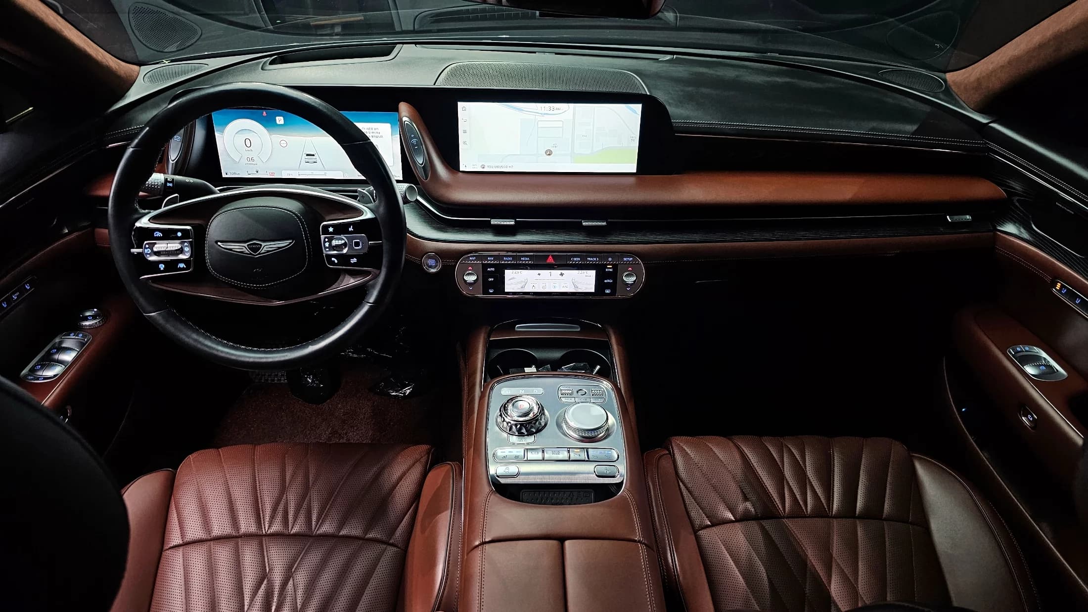 Genesis G90 Gasoline 3.5 Turbo AWD, 2022 г. 77299 км. — фото 7