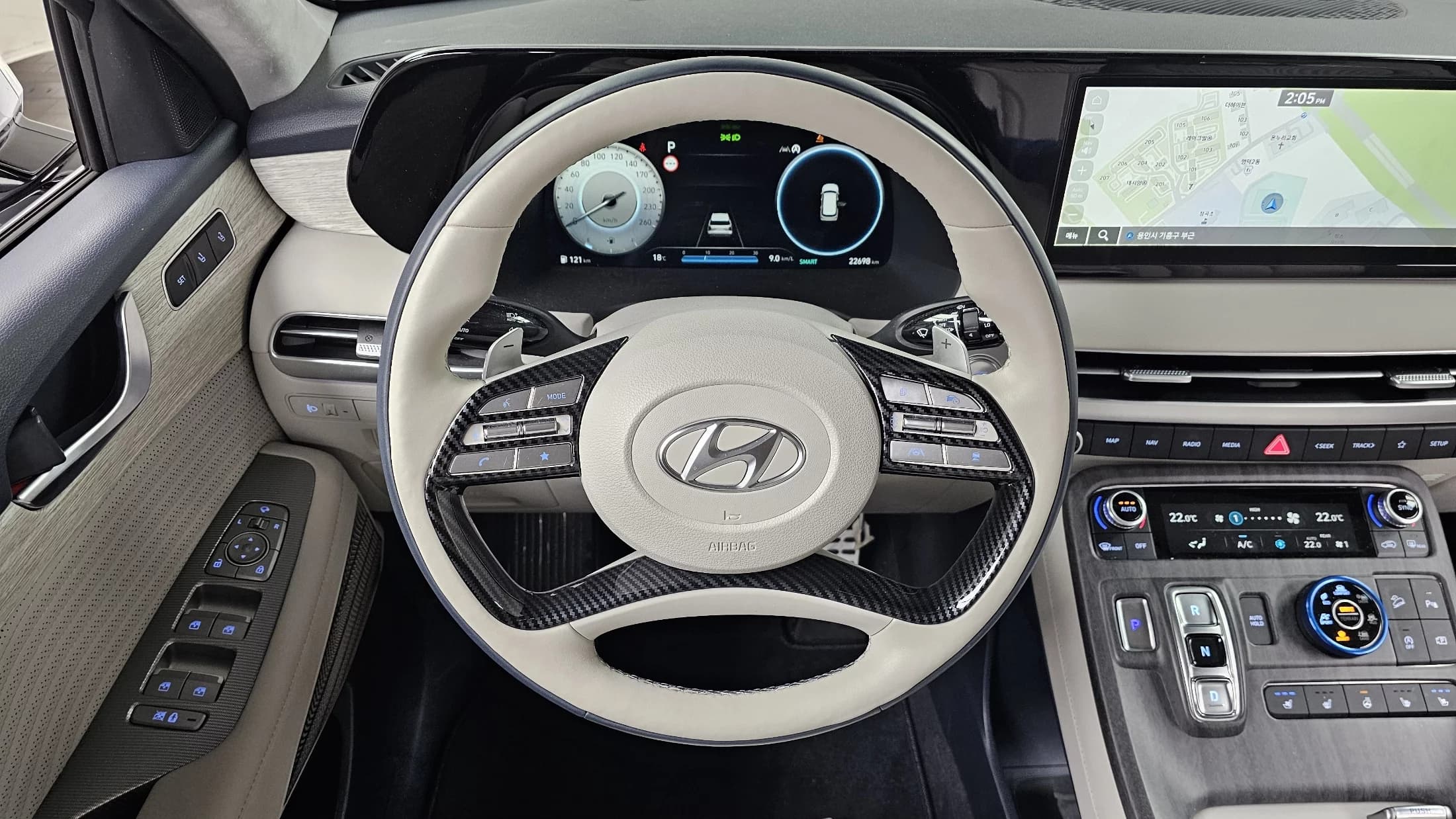 Hyundai Palisade Diesel 2.2 4WD Calligraphy, 2022 г. 22823 км. — фото 13