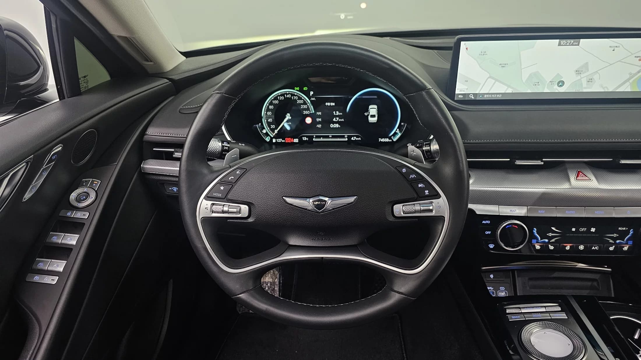 Genesis G80 Gasoline 2.5 Turbo AWD, 2022 г. 74708 км. — фото 13
