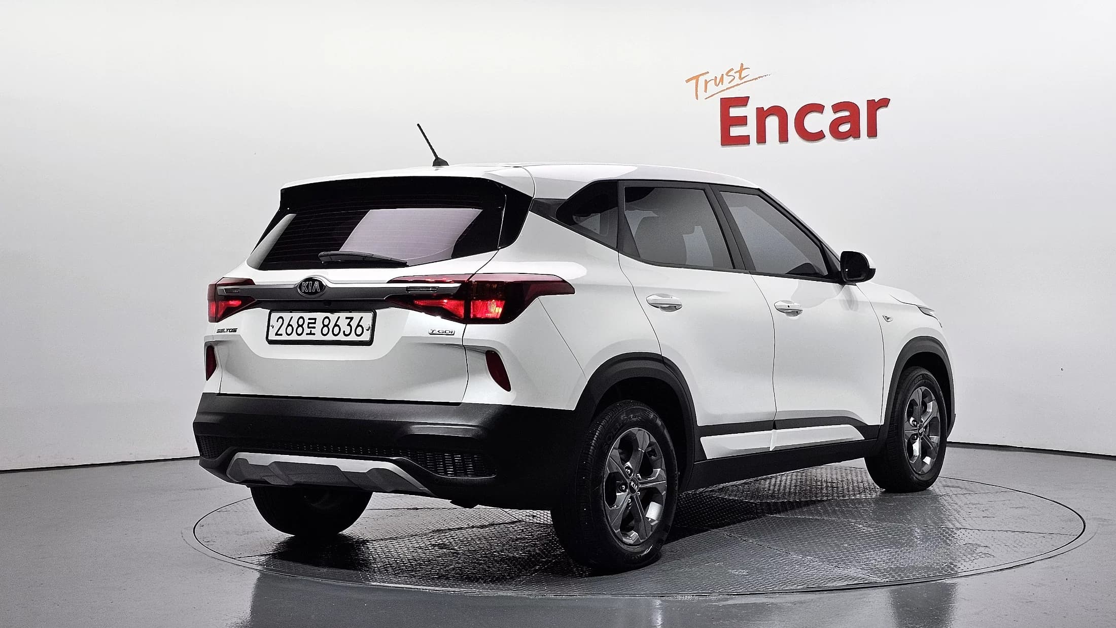 Kia Seltos Gasoline 1.6 Turbo 2WD Trendy, 2021 г. 97491 км. — фото 2