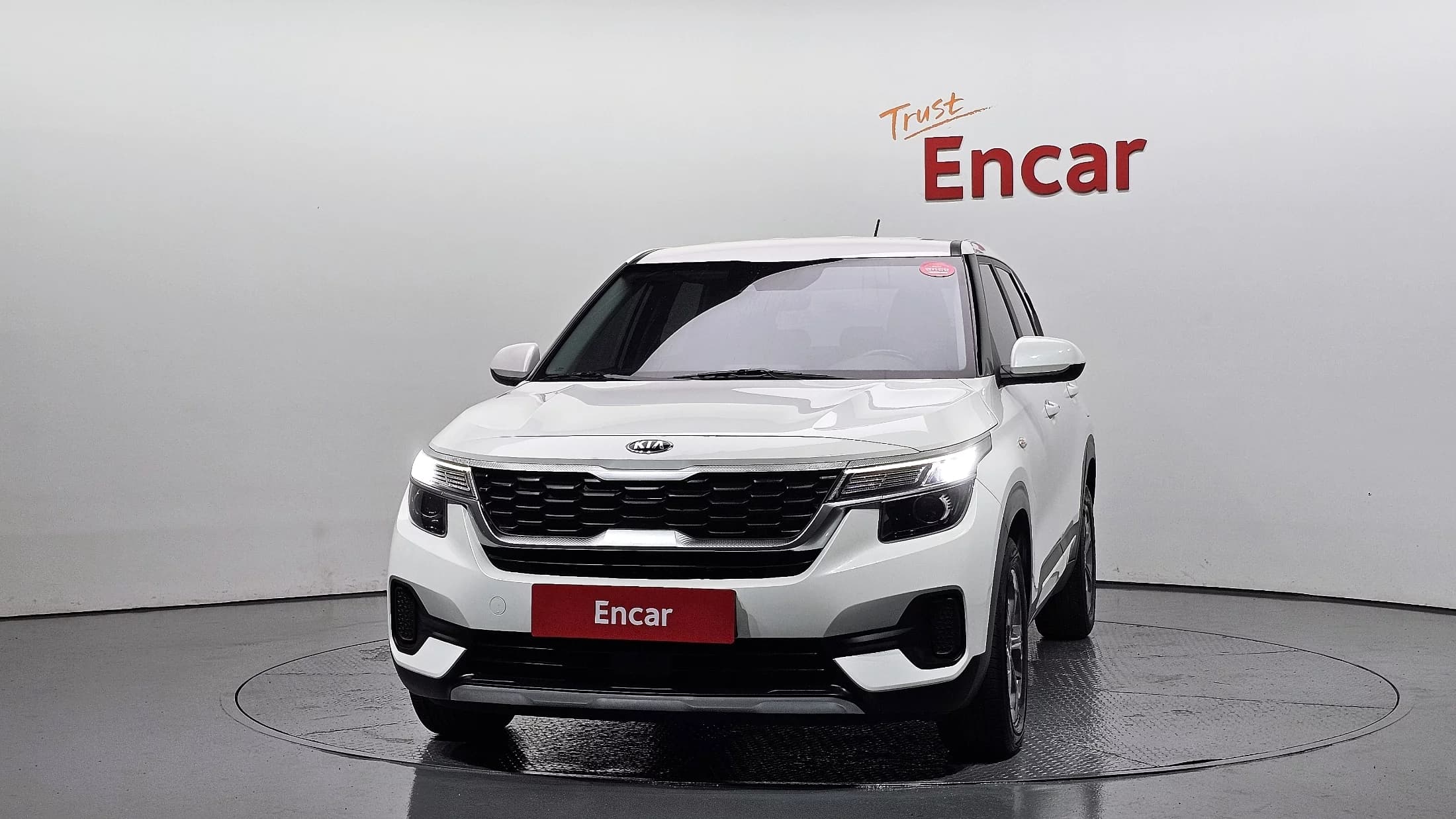 Kia Seltos Gasoline 1.6 Turbo 2WD Trendy, 2021 г. 97491 км. — фото 3