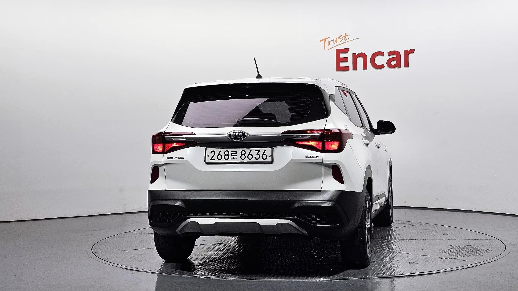 Kia Seltos Gasoline 1.6 Turbo 2WD Trendy, 2021 г. 97491 км. — фото 4