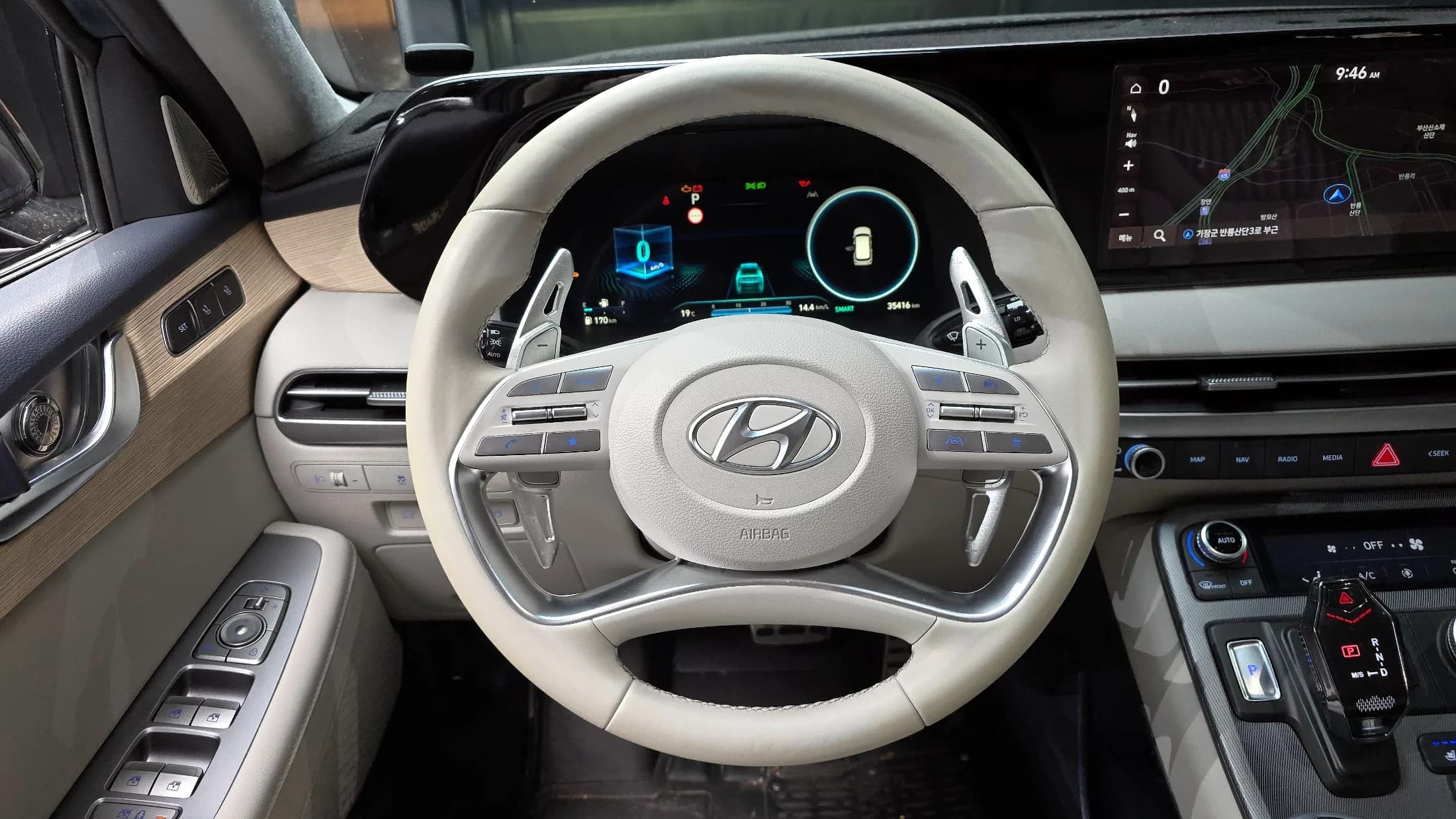 Hyundai Palisade Diesel 2.2 2WD Prestige, 2022 г. 35503 км. — фото 13