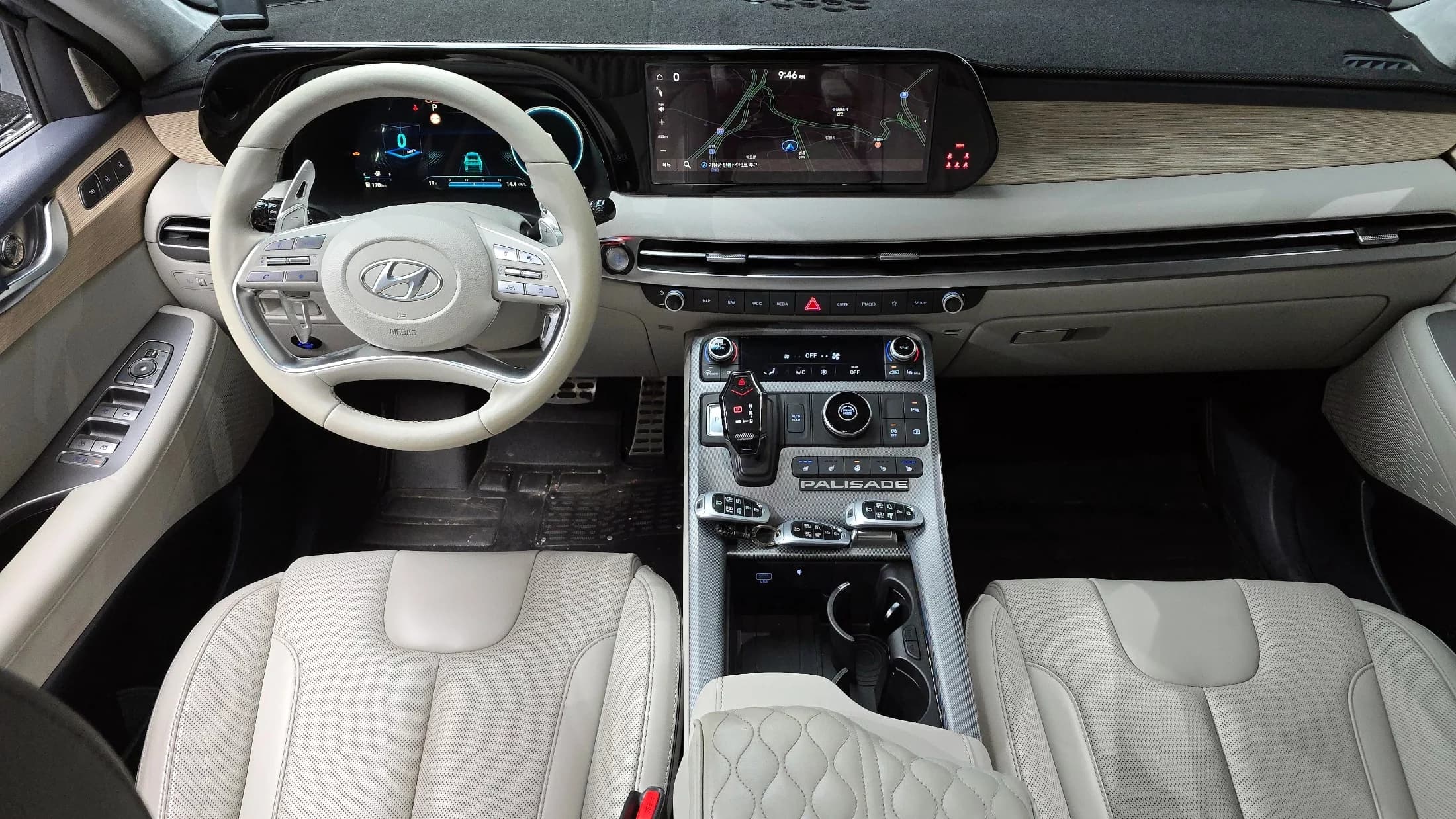 Hyundai Palisade Diesel 2.2 2WD Prestige, 2022 г. 35503 км. — фото 7