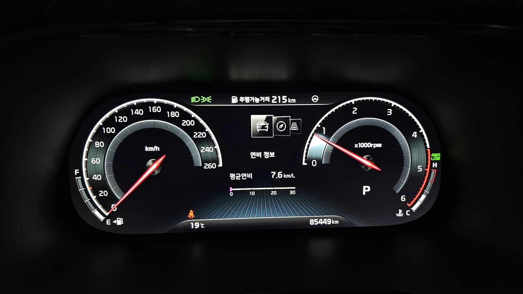 Kia Mohave Diesel 3.0 4WD 7-Seater Masters, 2021 г. 85495 км. — фото 8