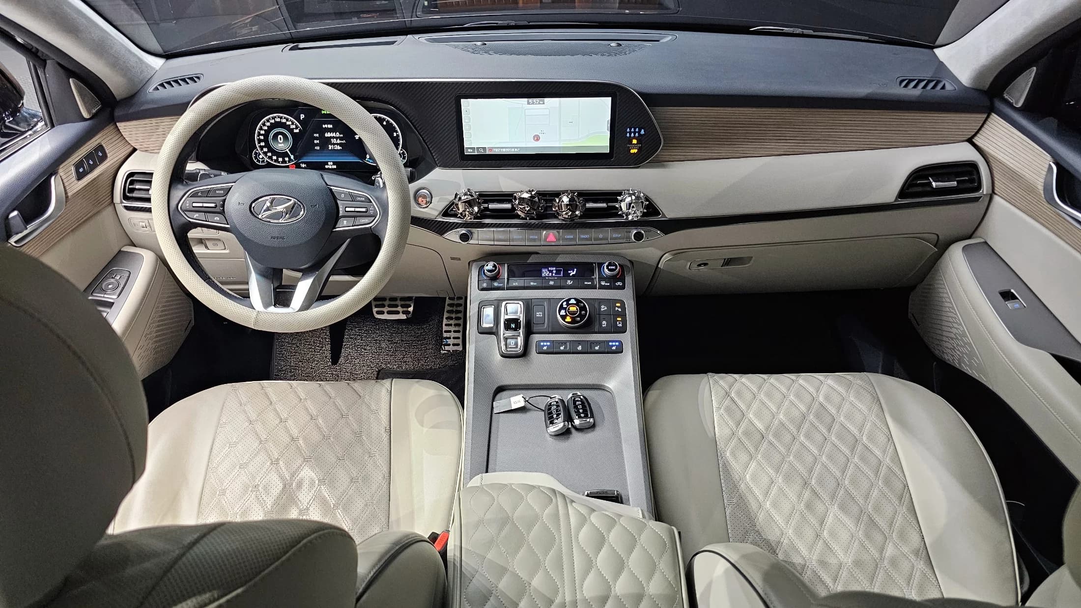 Hyundai Palisade Diesel 2.2 2WD Prestige, 2022 г. 58213 км. — фото 7