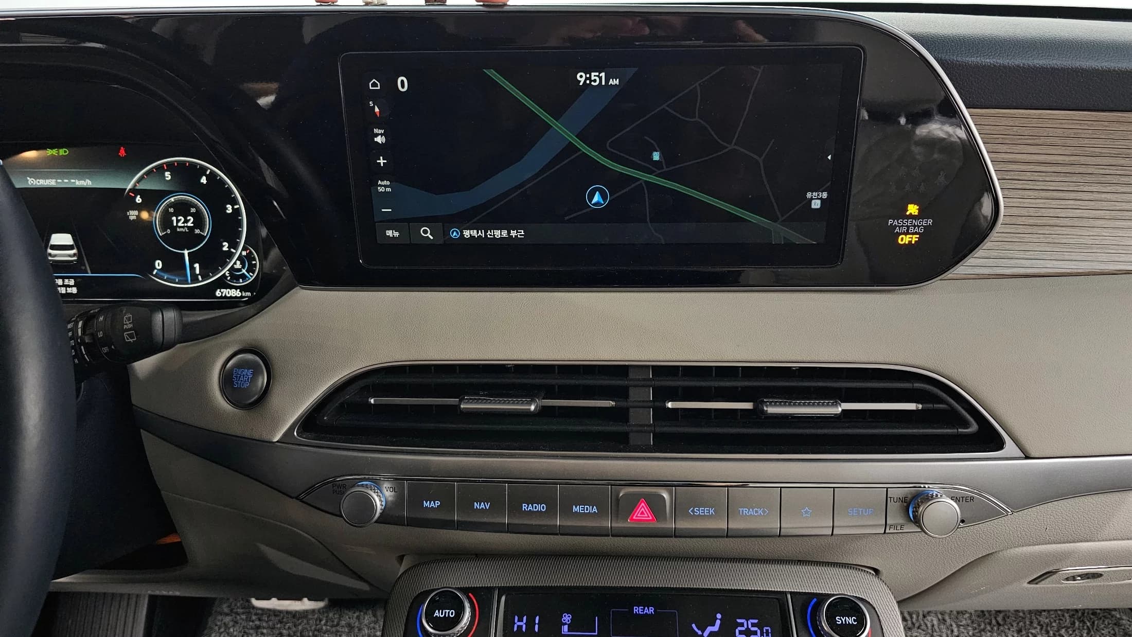 Hyundai Palisade Diesel 2.2 2WD Prestige, 2021 г. 67209 км. — фото 14