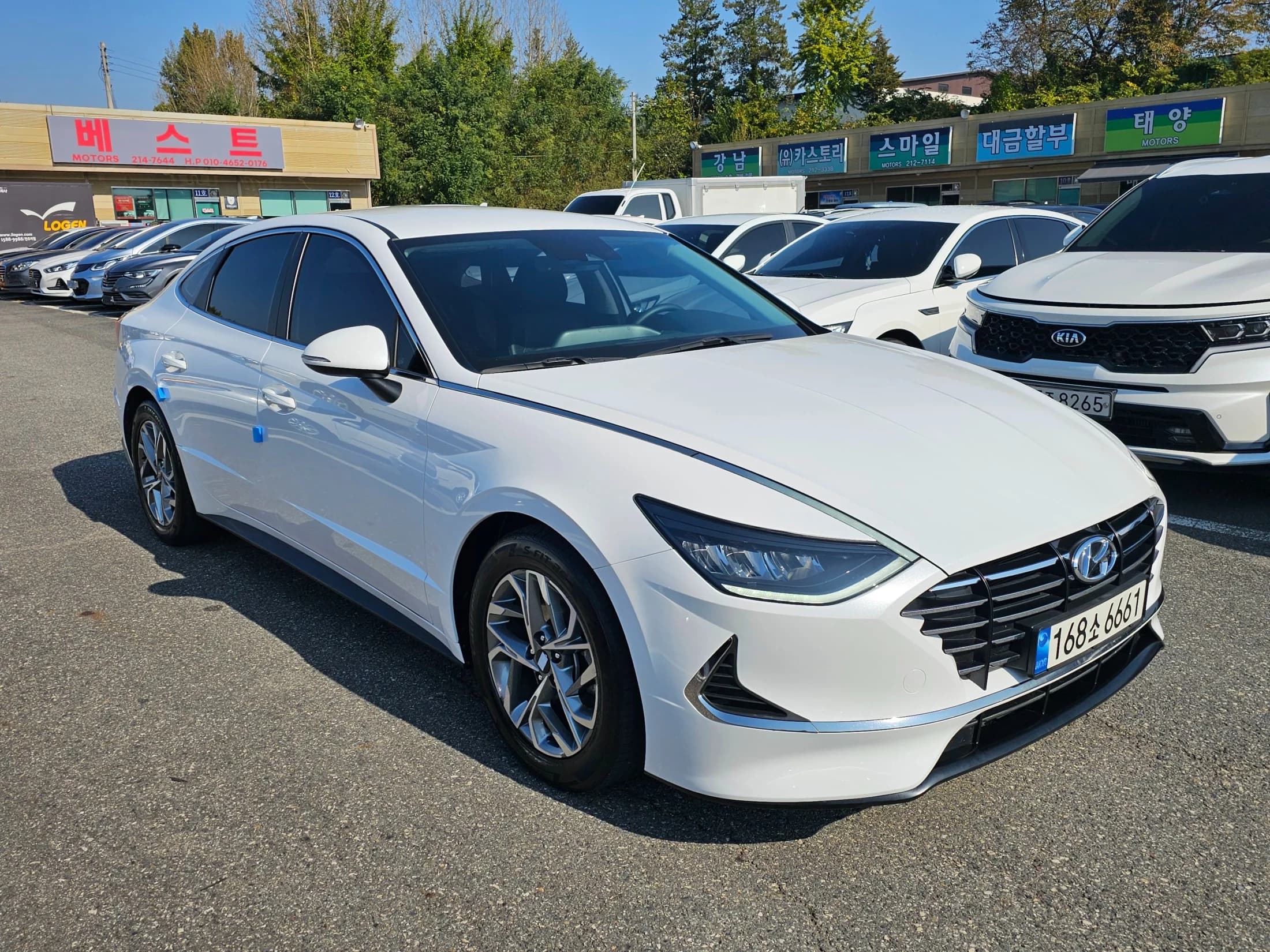 Hyundai Sonata 2.0 LPG(rental car) Premium, 2022 г. 121105 км. — фото 3