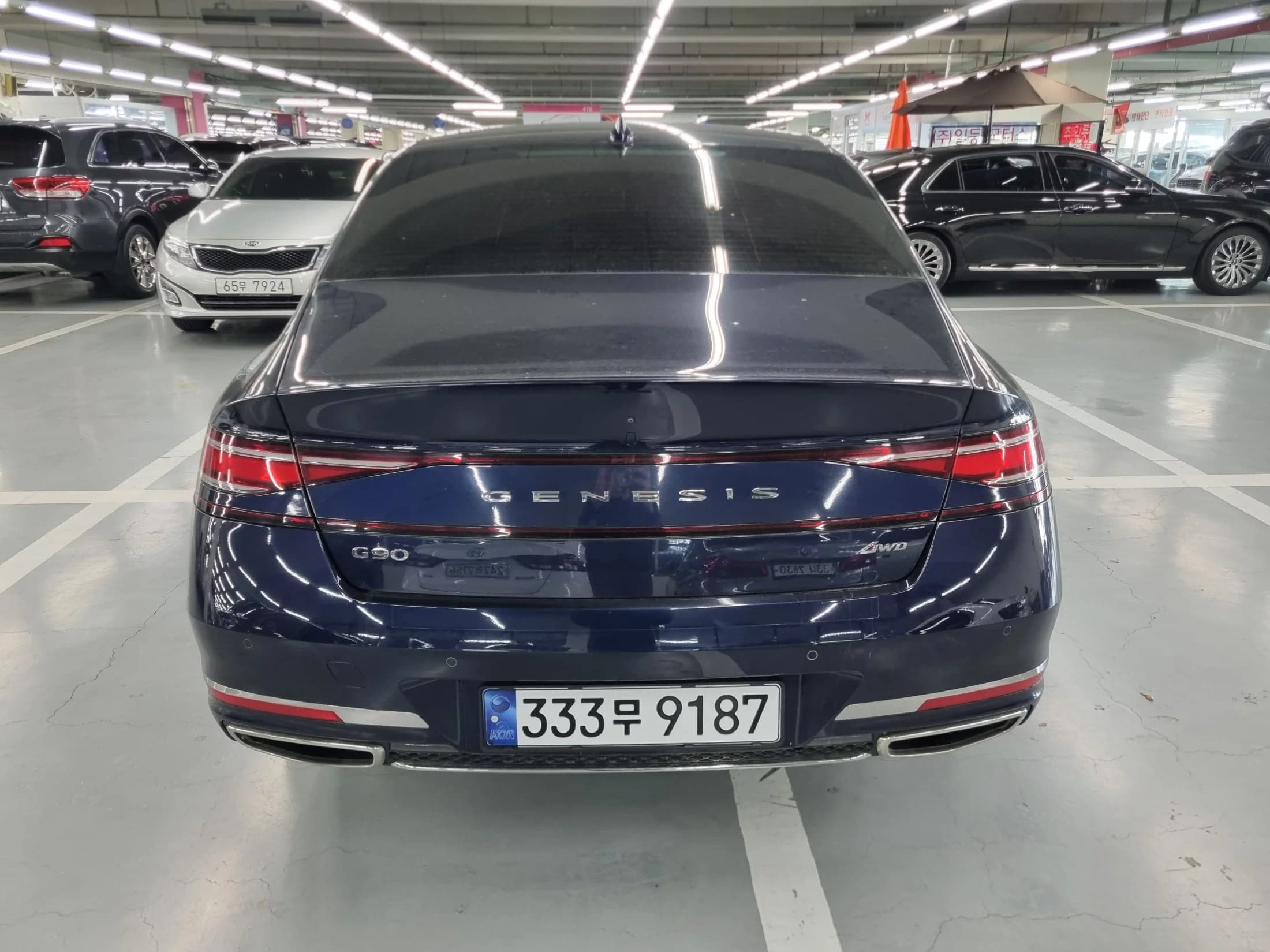 Genesis G90 Gasoline 3.5 Turbo AWD, 2022 г. 74726 км. — фото 3