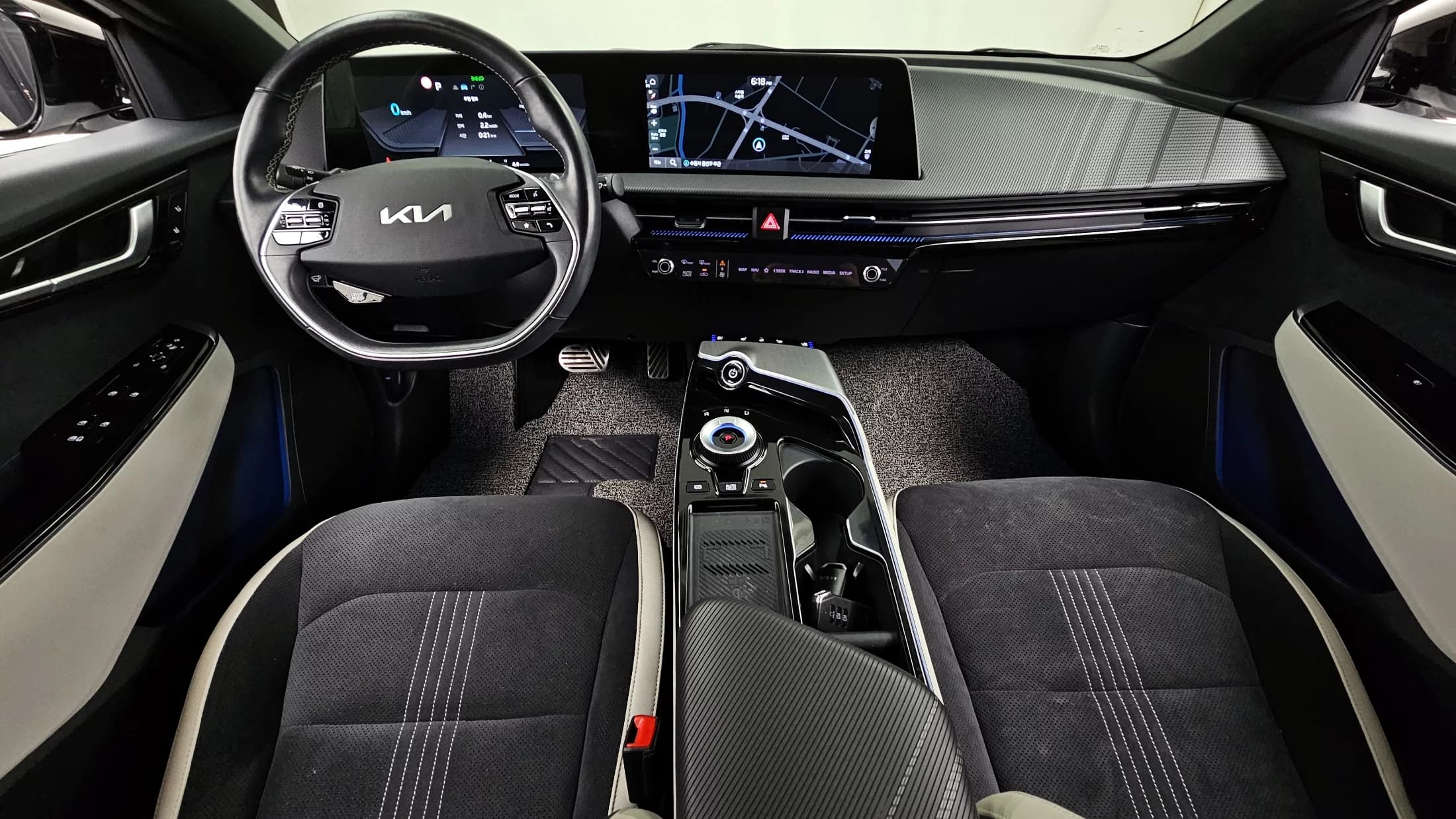 Kia EV6 Long Range GT Line, электромобиль, 2021 г. 81195 км. — фото 7