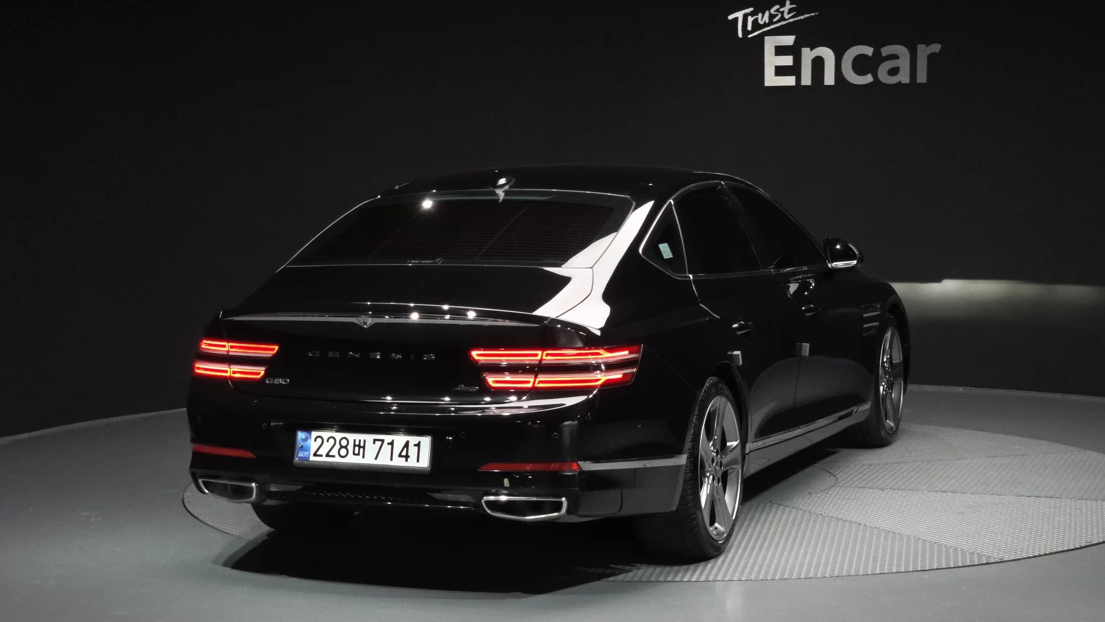 Genesis G80 Gasoline 3.5 Turbo AWD, 2021 г. 142413 км. — фото 2