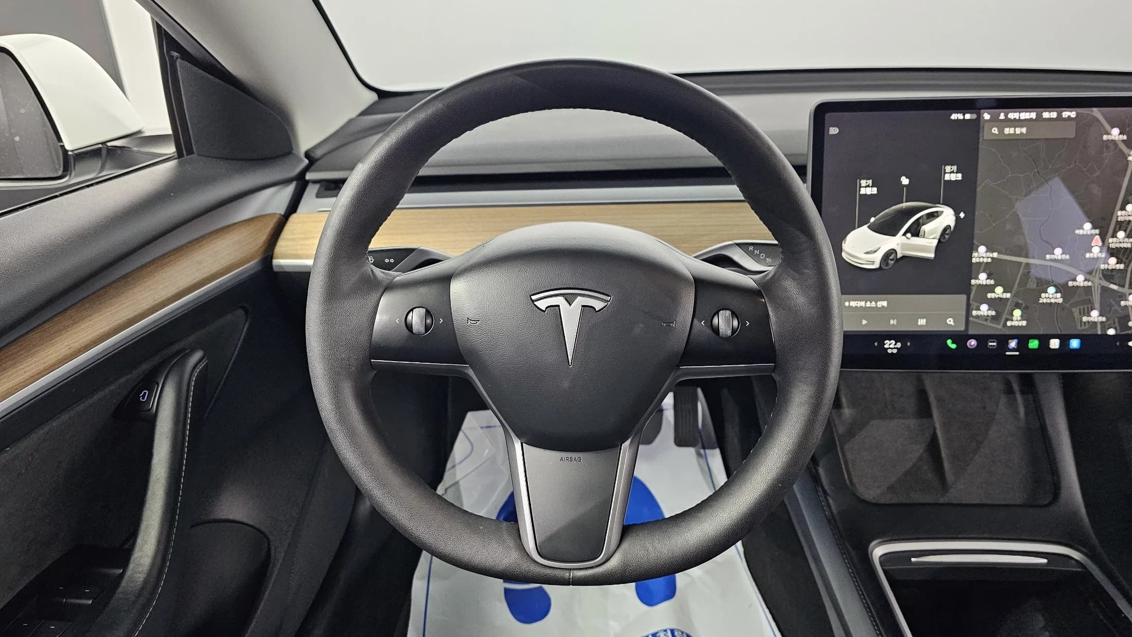 Tesla MODEL 3 Long Range, электромобиль, 2021 г. 168602 км. — фото 14