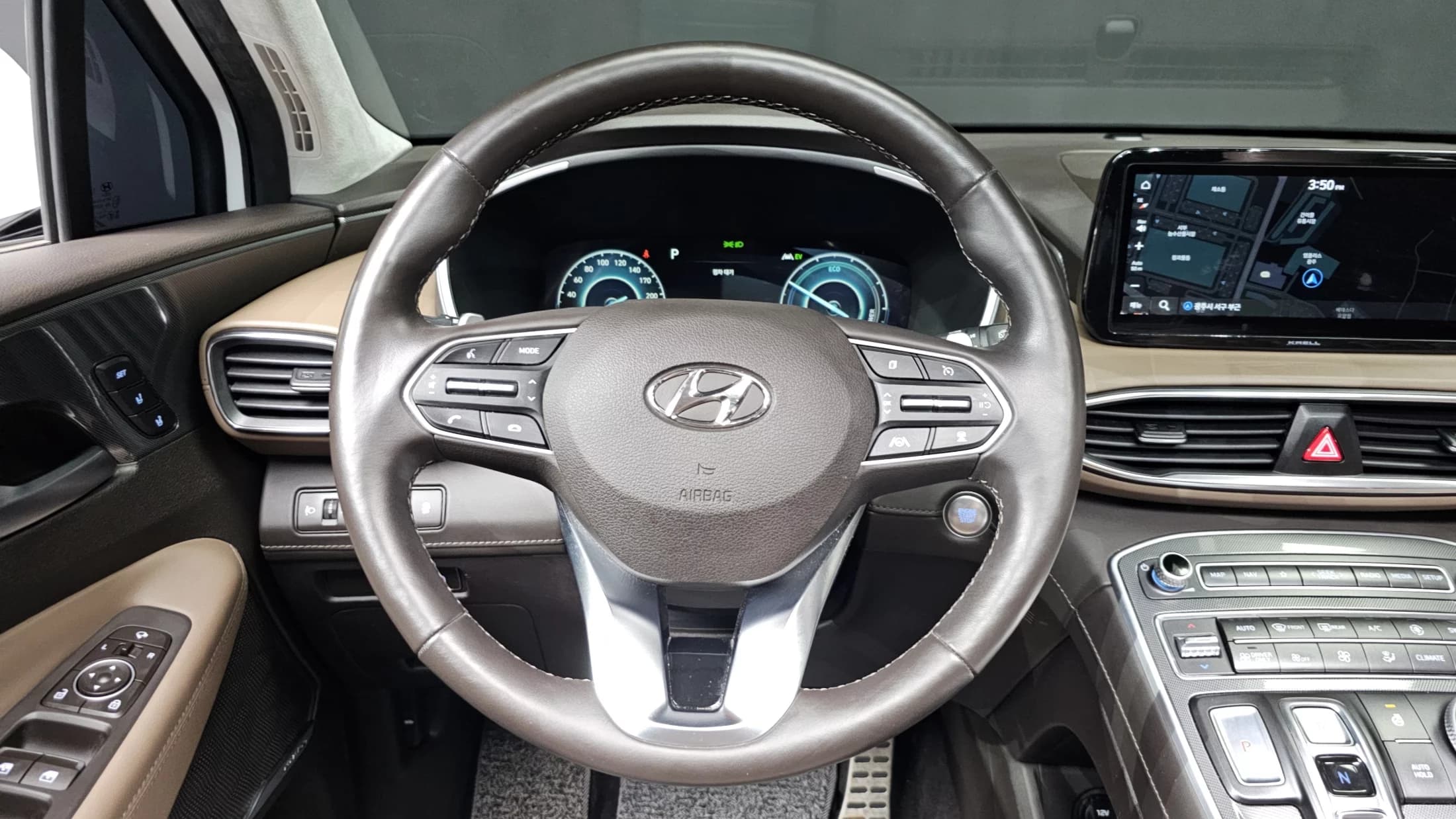 Hyundai Santa Fe HEV 1.6 2WD Prestige, гибрид, 2021 г. 72969 км. — фото 13