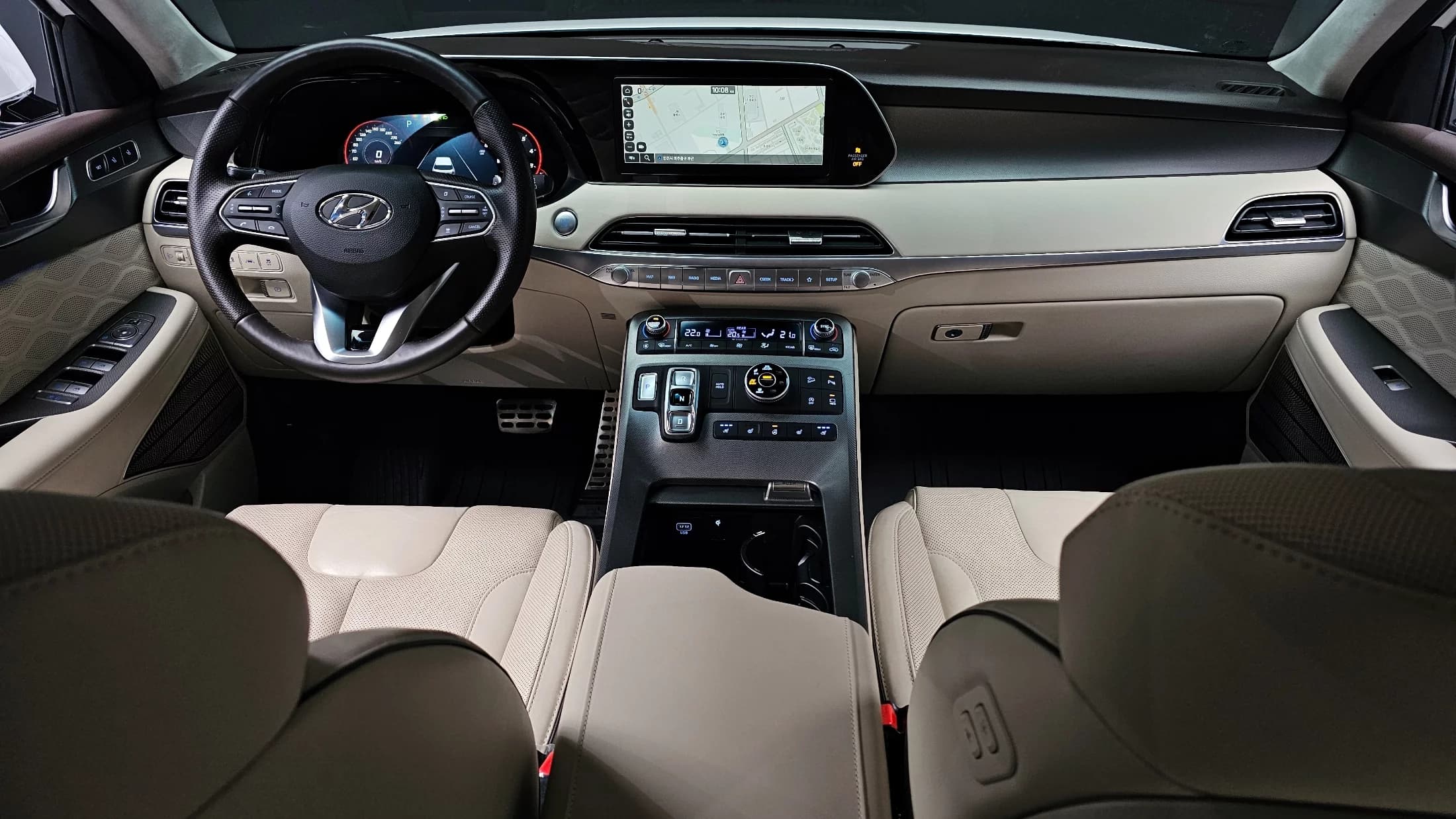 Hyundai Palisade Gasoline 3.8 4WD Calligraphy, 2021 г. 37700 км. — фото 7