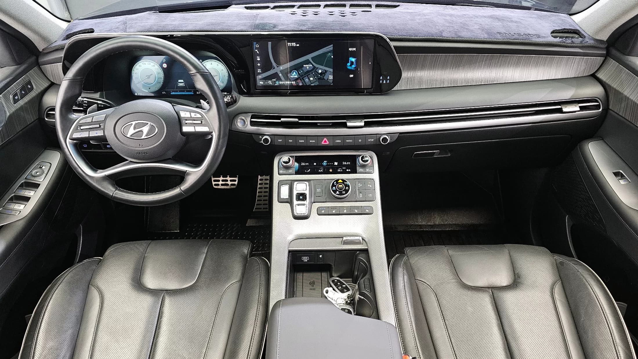 Hyundai Palisade Gasoline 3.8 4WD Prestige, 2022 г. 62066 км. — фото 7