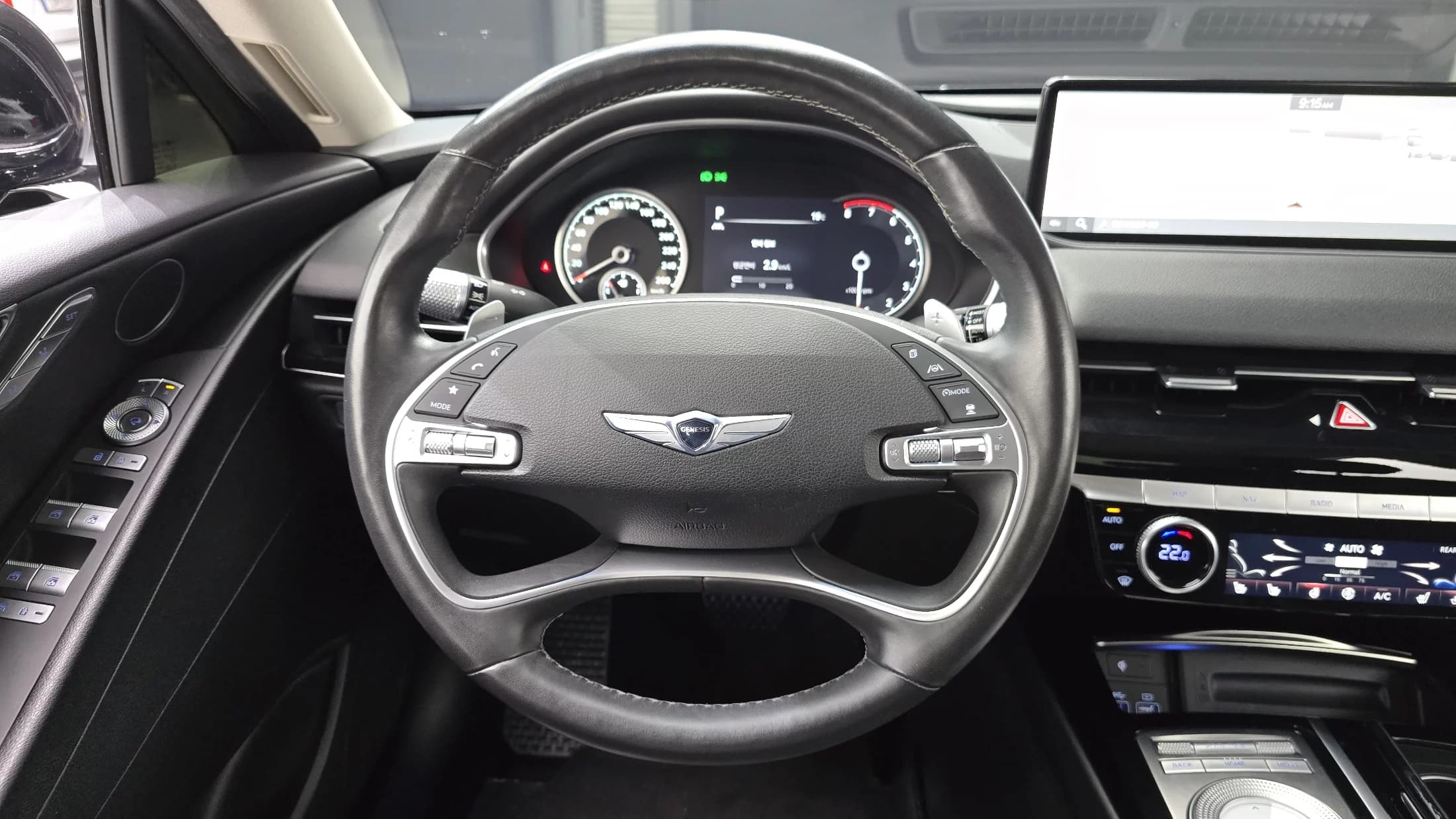 Genesis G80 Gasoline 3.5 Turbo AWD, 2021 г. 90380 км. — фото 13