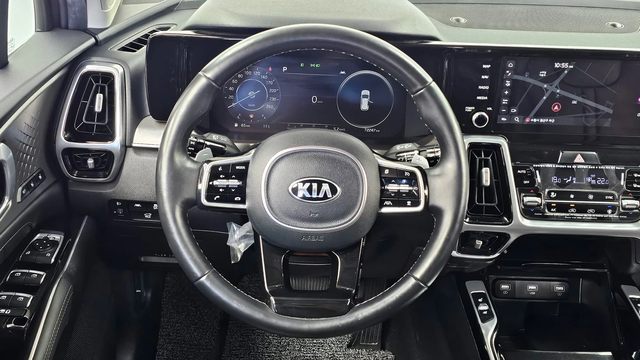 Kia Sorento Gasoline 2.5T 2WD Noblesse, 2021 г. 72310 км. — фото 13