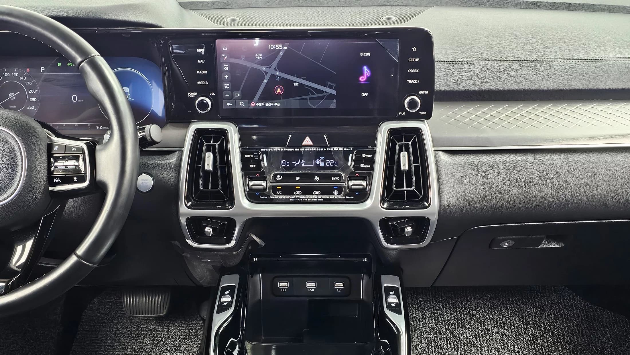 Kia Sorento Gasoline 2.5T 2WD Noblesse, 2021 г. 72310 км. — фото 14