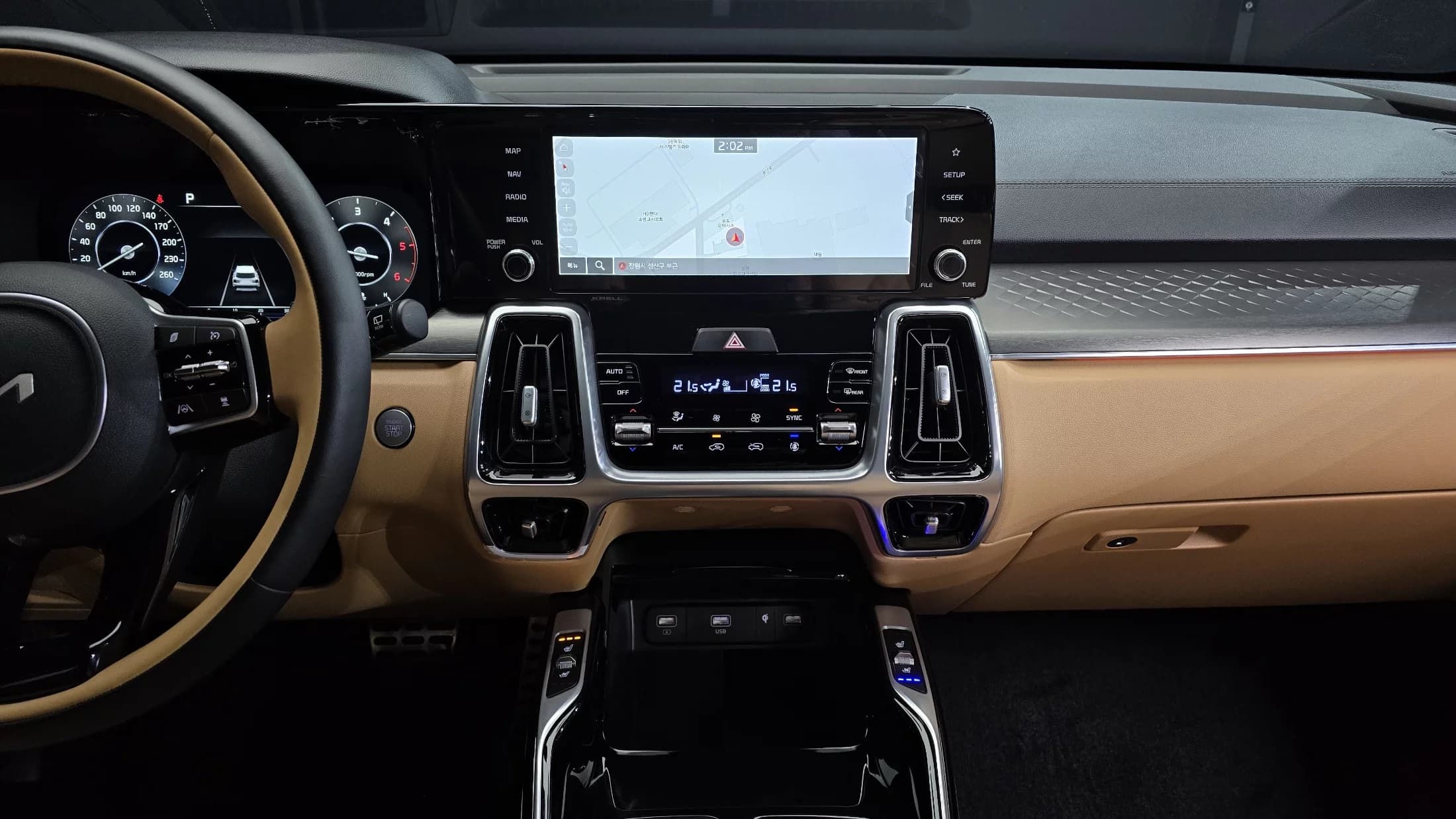 Kia Sorento Diesel 2.2 2WD Signature, 2022 г. 8476 км. — фото 14
