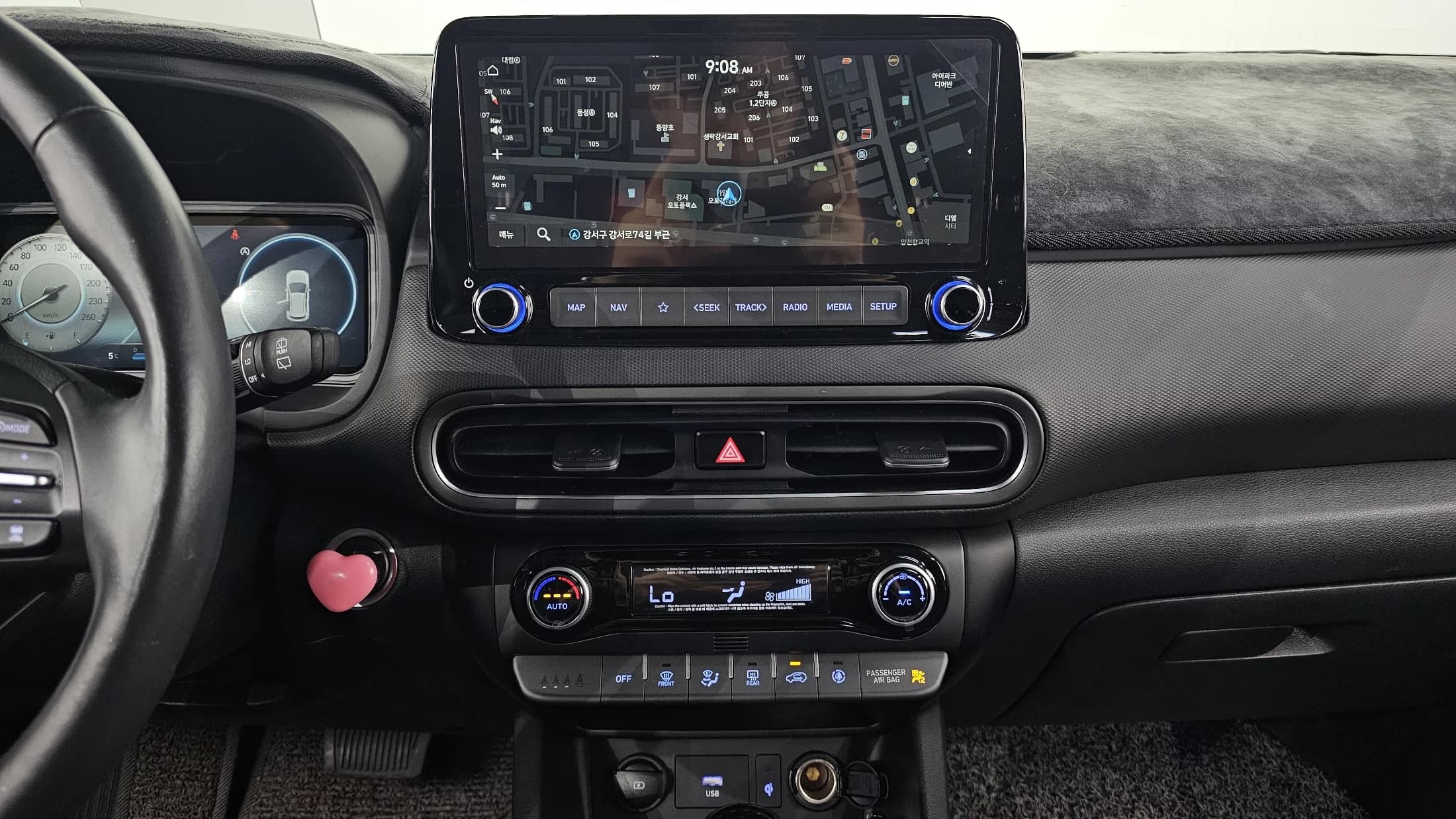 Hyundai Kona Gasoline 1.6 Turbo 2WD Inspiration, 2021 г. 32064 км. — фото 14