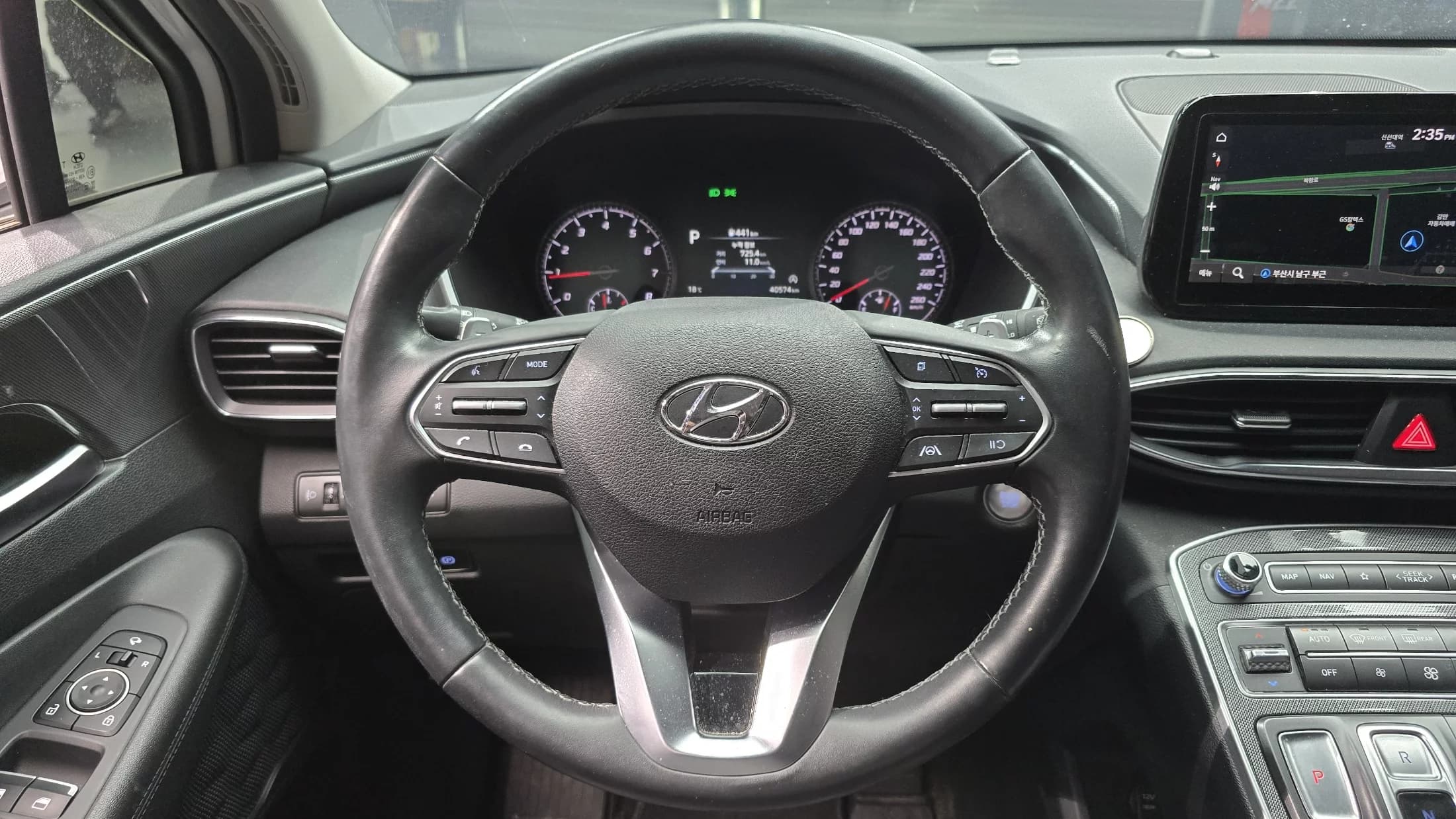 Hyundai Santa Fe Gasoline 2.5T 4WD Exclusive, 2022 г. 40618 км. — фото 14
