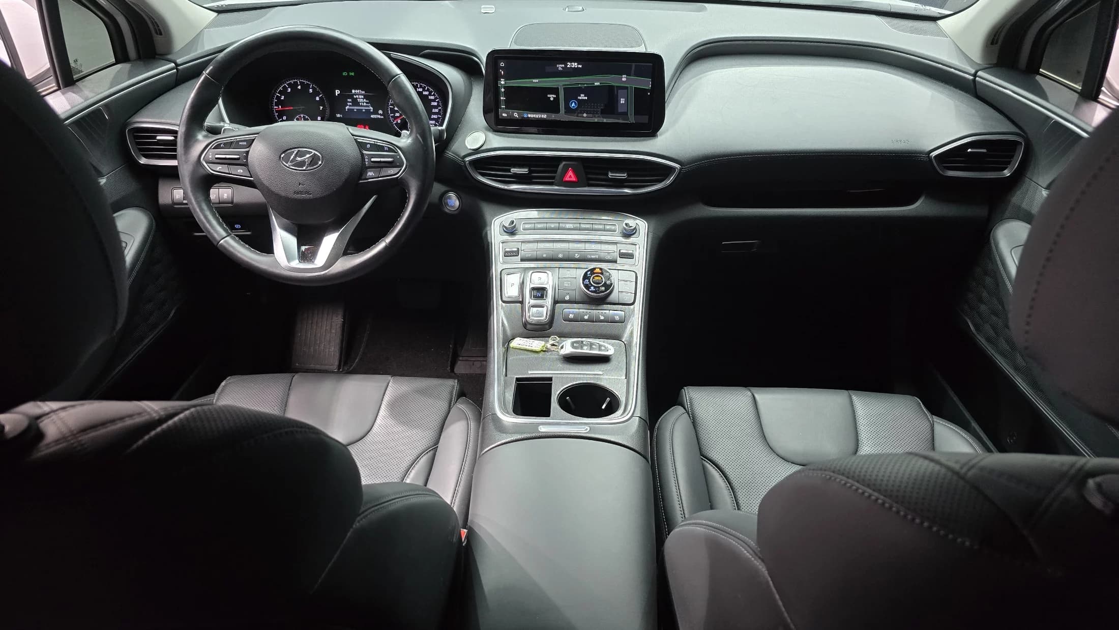 Hyundai Santa Fe Gasoline 2.5T 4WD Exclusive, 2022 г. 40618 км. — фото 7