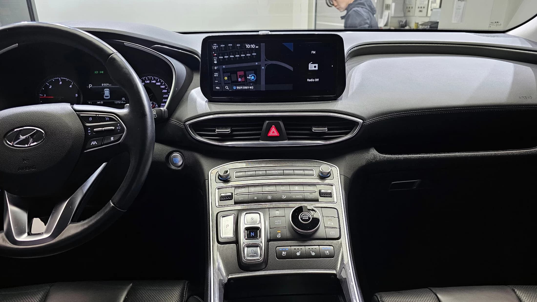 Hyundai Santa Fe Diesel 2.2 2WD Premium, 2021 г. 137559 км. — фото 19