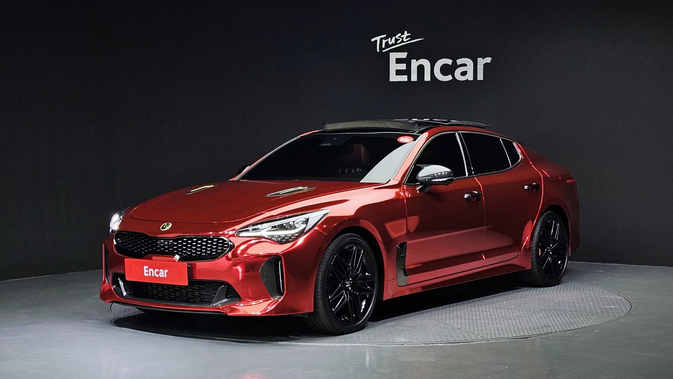Kia Stinger 3.3 GT AWD Masters Turbo Package, 2021 г. 55291 км.