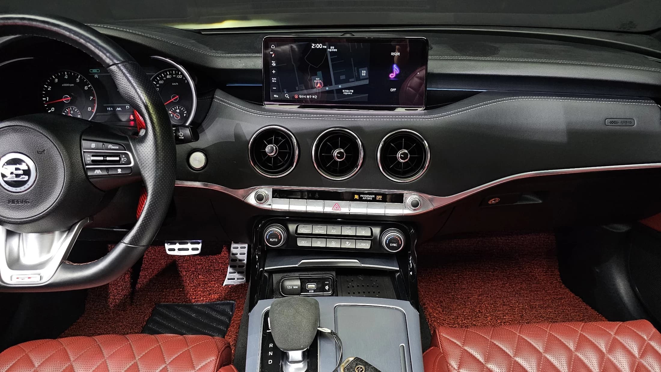 Kia Stinger 3.3 GT AWD Masters Turbo Package, 2021 г. 55291 км. — фото 16