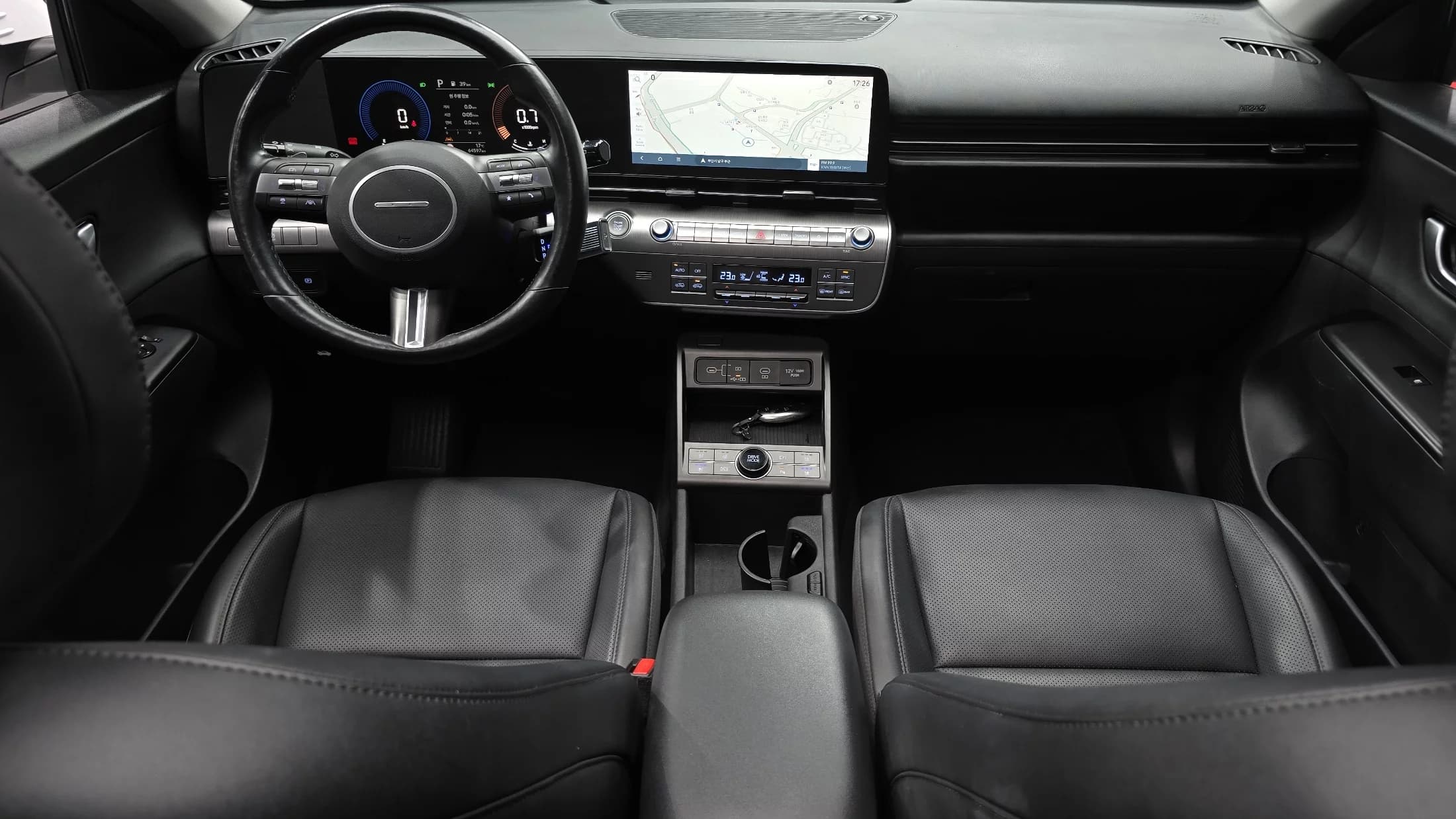 Hyundai Kona Gasoline 1.6 Turbo 2WD Premium, 2023 г. 64708 км. — фото 7