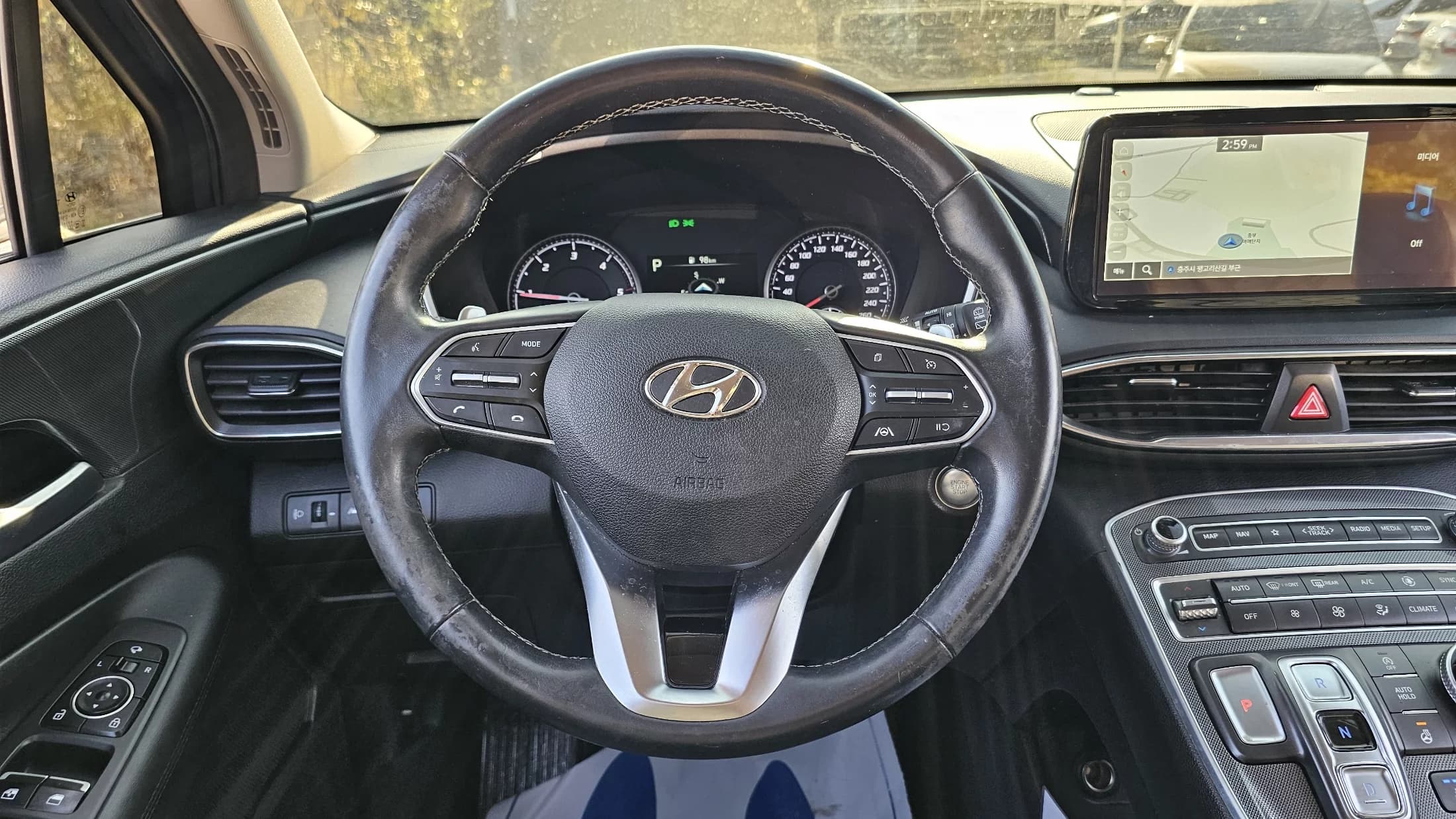 Hyundai Santa Fe Diesel 2.2 2WD Exclusive, 2022 г. 159193 км. — фото 15