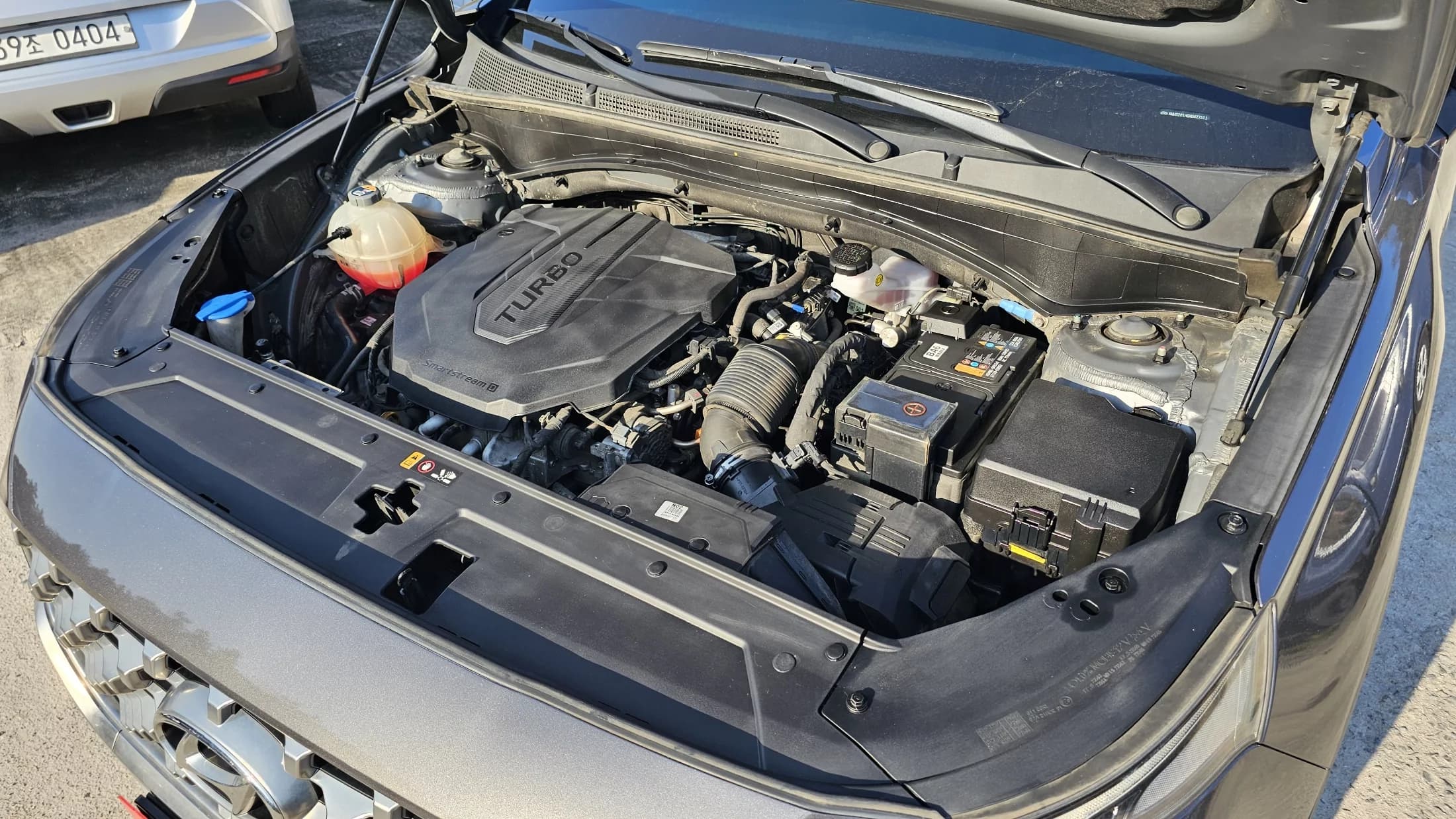 Hyundai Santa Fe Diesel 2.2 2WD Exclusive, 2022 г. 159193 км. — фото 6