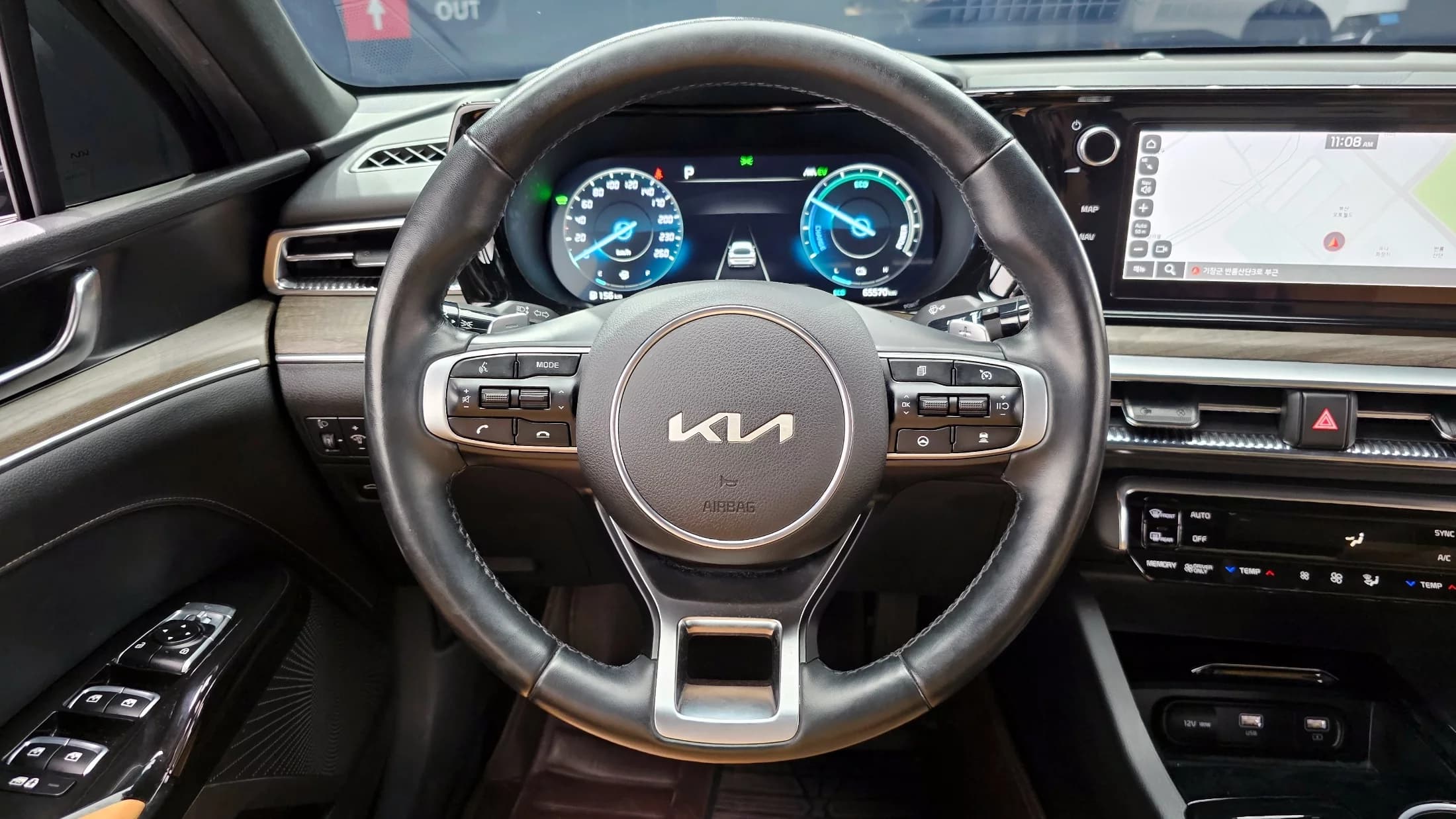 Kia K5 (Киа Оптима) Noblesse, гибрид, 2021 г. 65666 км. — фото 13