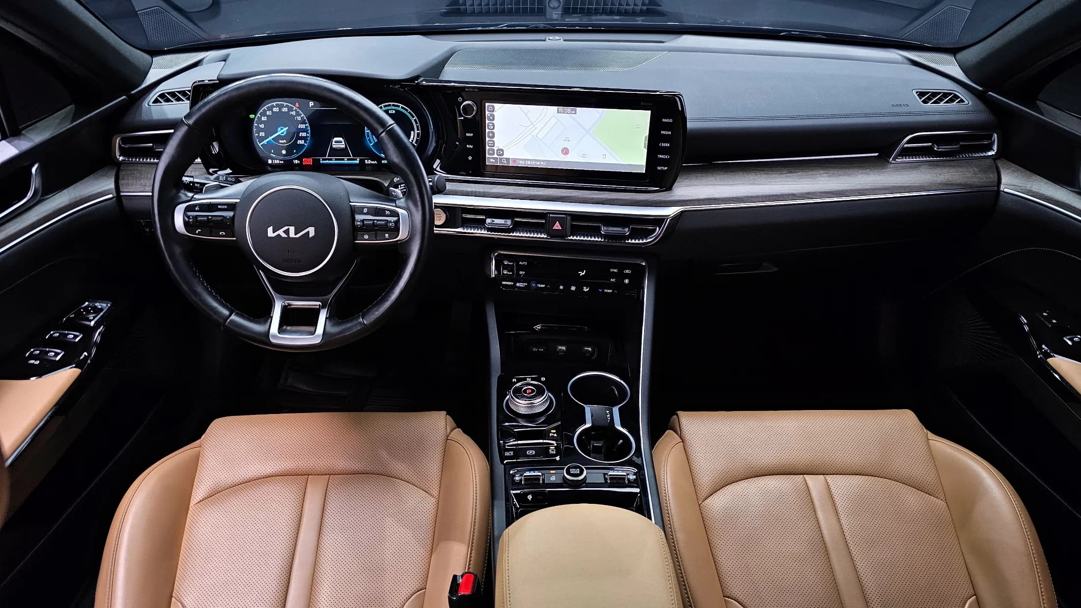 Kia K5 (Киа Оптима) Noblesse, гибрид, 2021 г. 65666 км. — фото 7