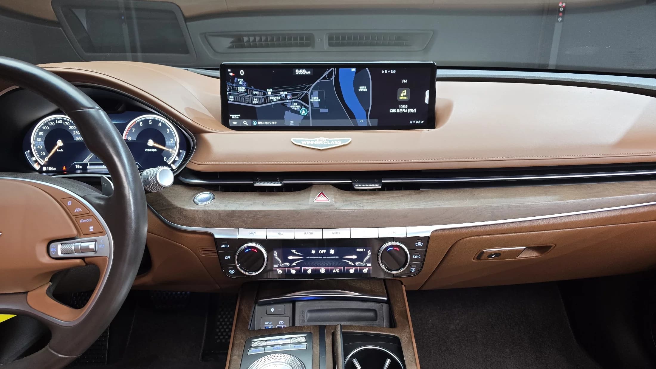 Genesis G80 Gasoline 2.5 Turbo AWD, 2021 г. 90189 км. — фото 14