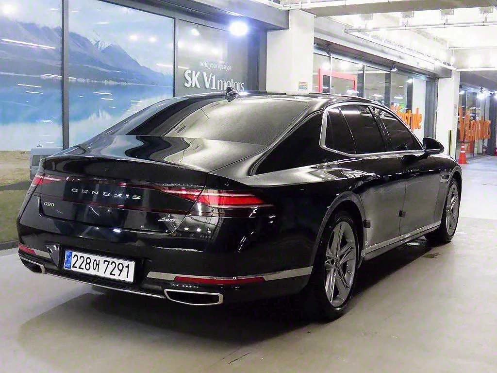 Genesis G90 Gasoline 3.5 Turbo AWD, 2022 г. 35681 км. — фото 4