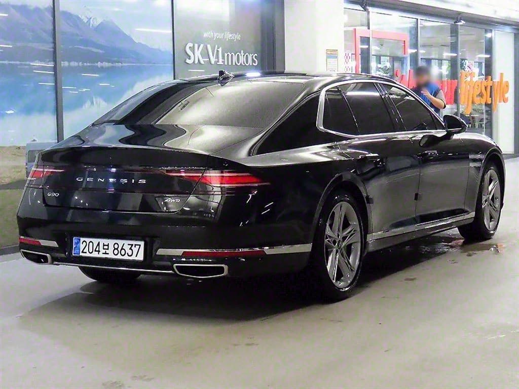 Genesis G90 Gasoline 3.5 Turbo AWD, 2022 г. 121165 км. — фото 4