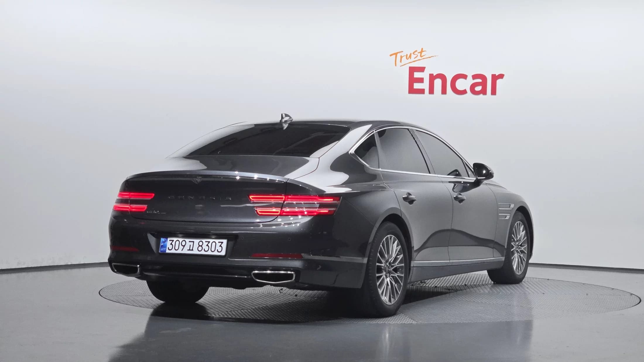 Genesis G80 Gasoline 2.5 Turbo 2WD, 2021 г. 73220 км. — фото 2