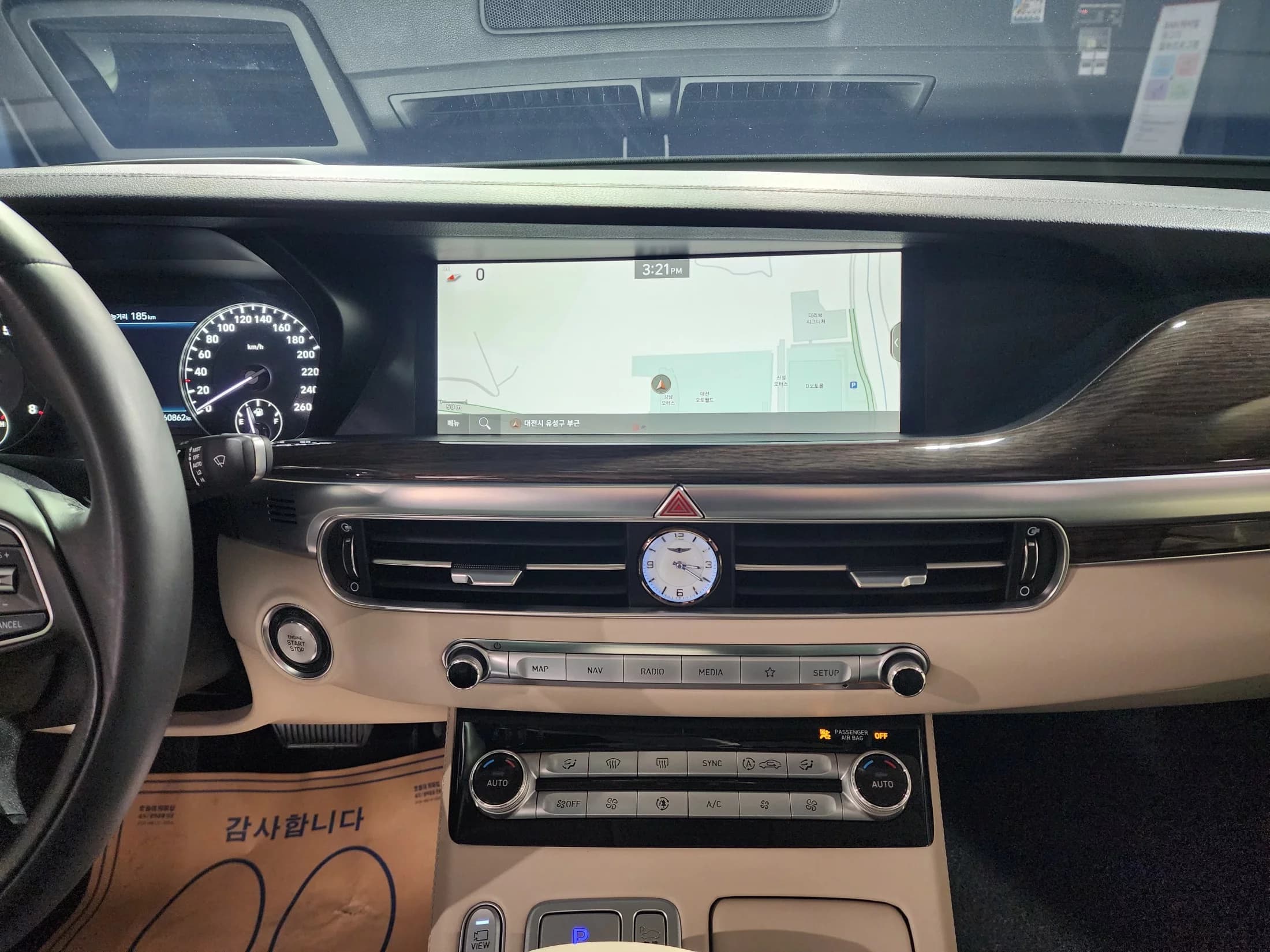 Genesis G90 3.8 AWD Premium Luxury, 2021 г. 60894 км. — фото 9