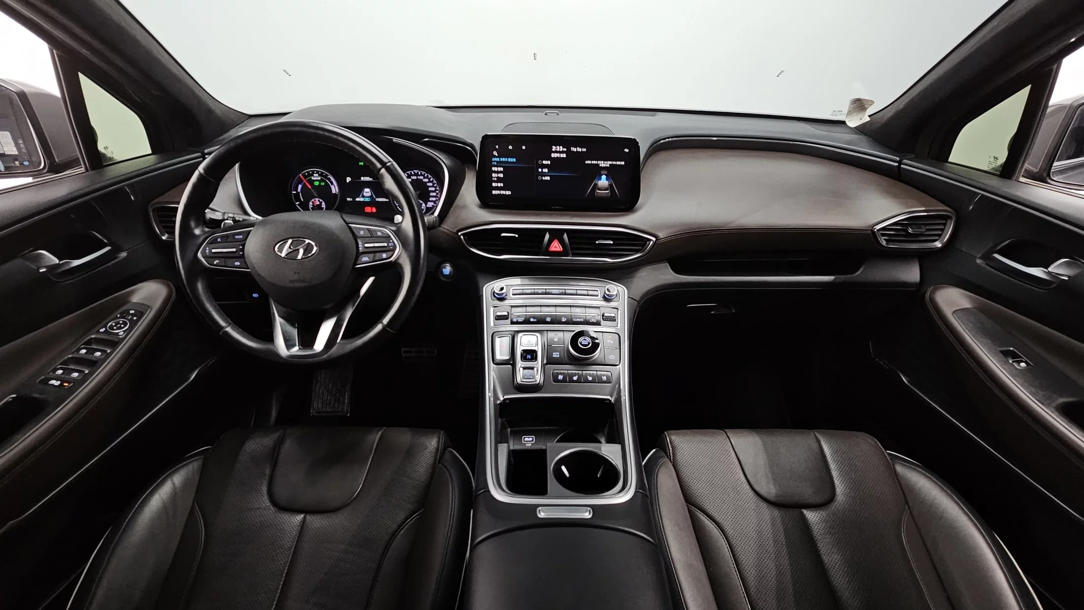 Hyundai Santa Fe HEV 1.6 2WD Prestige, гибрид, 2021 г. 110033 км. — фото 7