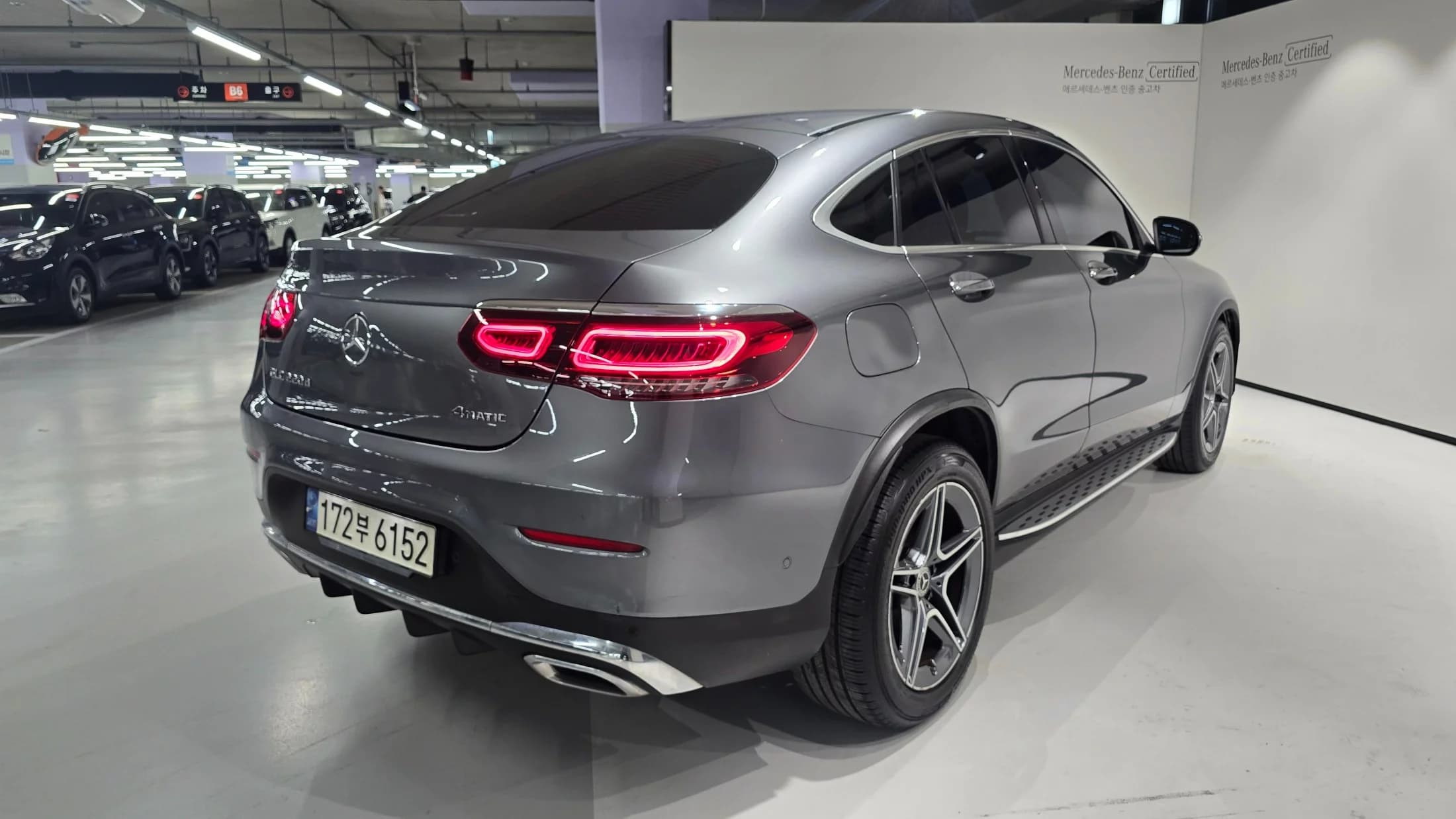 Mercedes-Benz GLC-Class GLC220 d 4MATIC Coupe, 2021 г. 92778 км. — фото 4