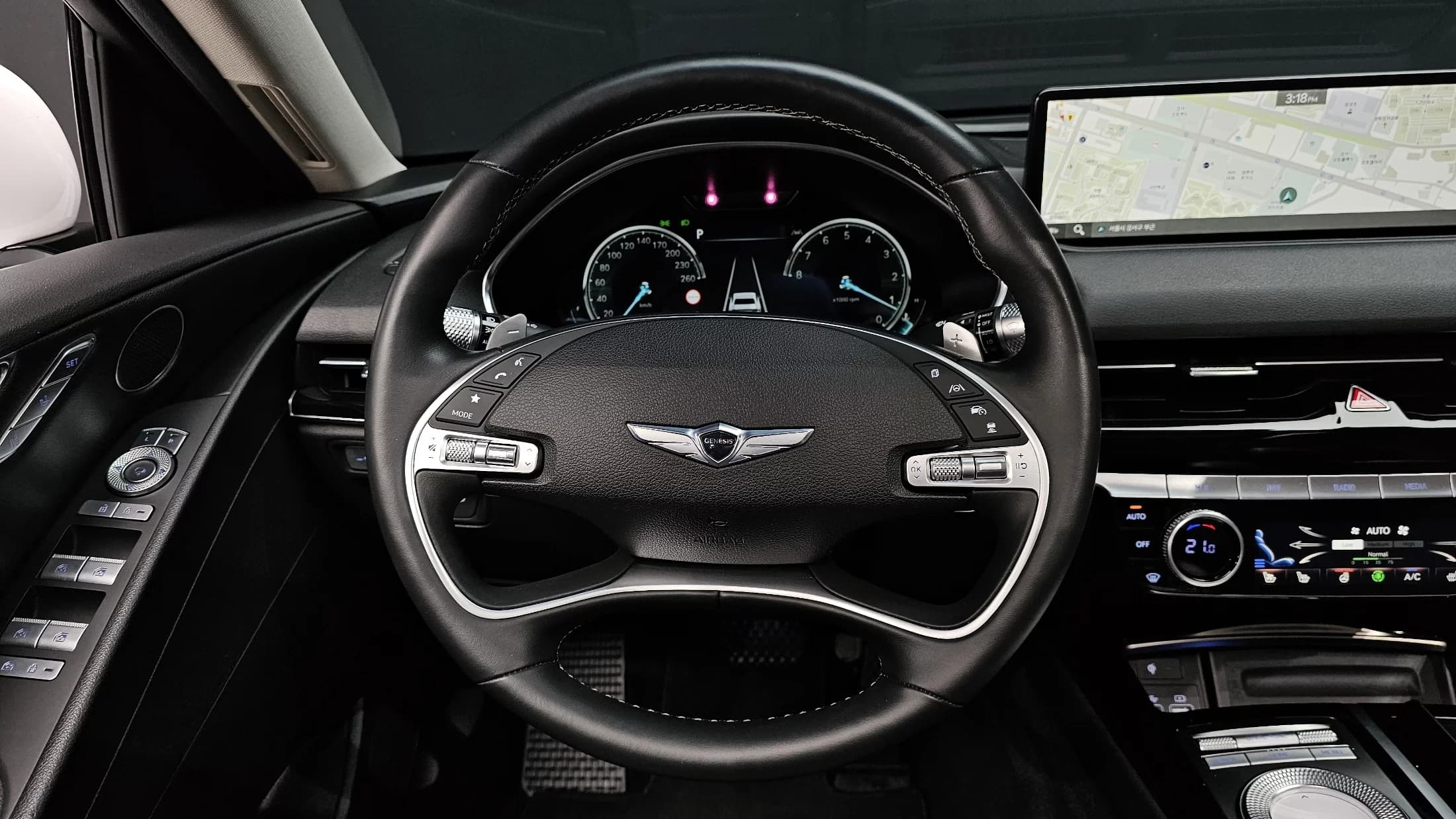 Genesis G80 Gasoline 2.5 Turbo AWD, 2022 г. 78542 км. — фото 13
