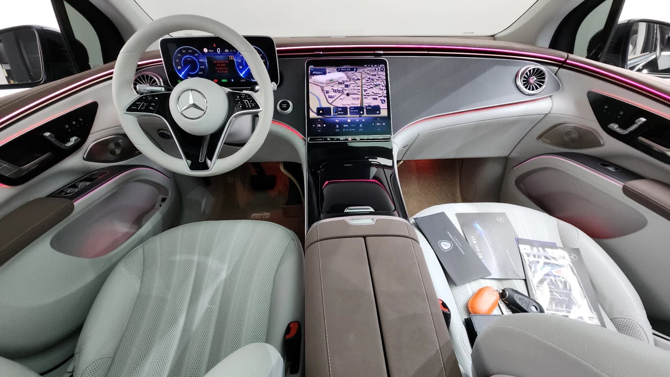 Mercedes-Benz EQS EQS450 4MATIC Online Edition, электромобиль, 2023 г. 36730 км. — фото 7