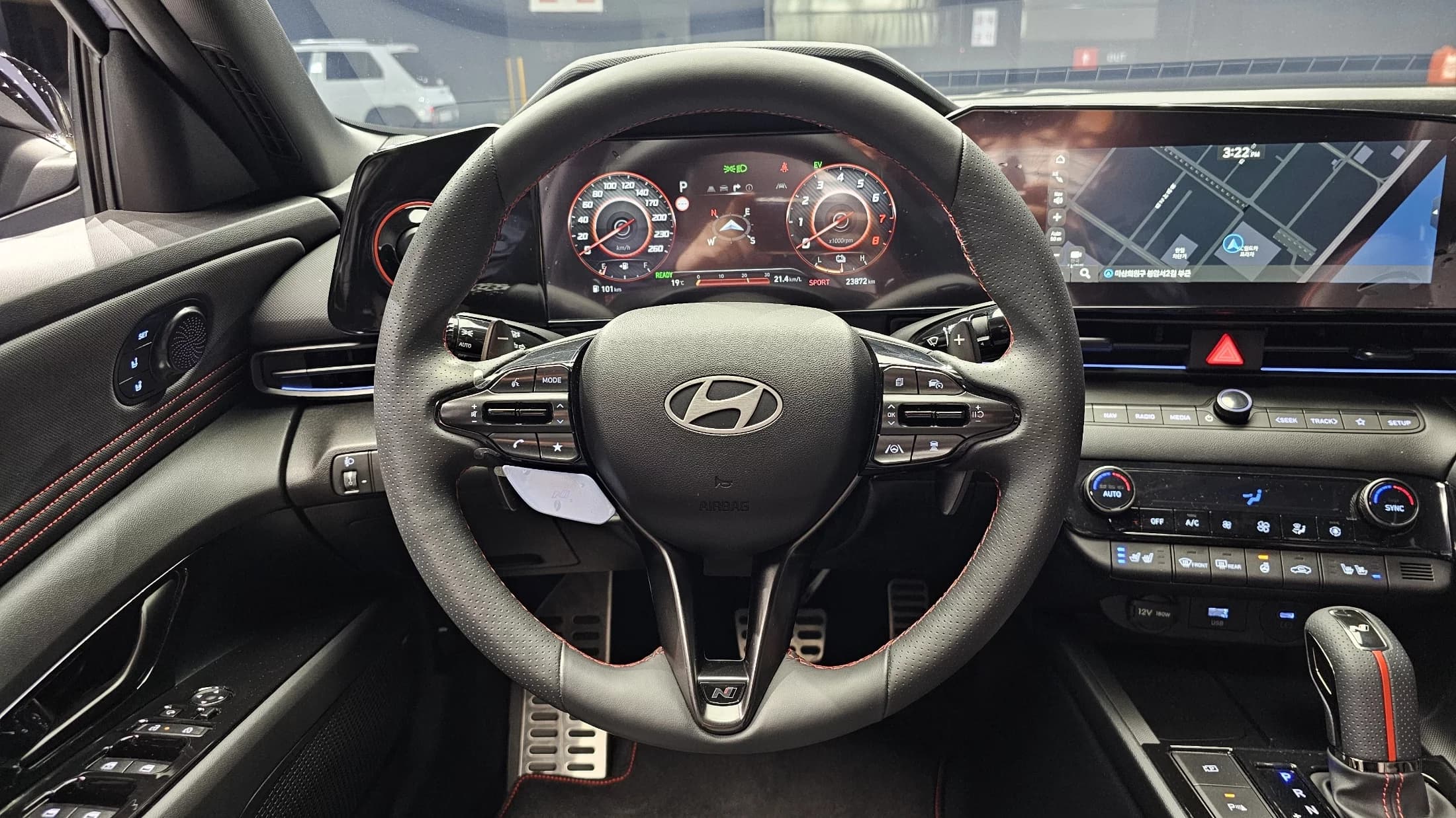 Hyundai AVANTE (Хендай Элантра) Inspiration N Line, гибрид, 2025 г. 23876 км. — фото 13